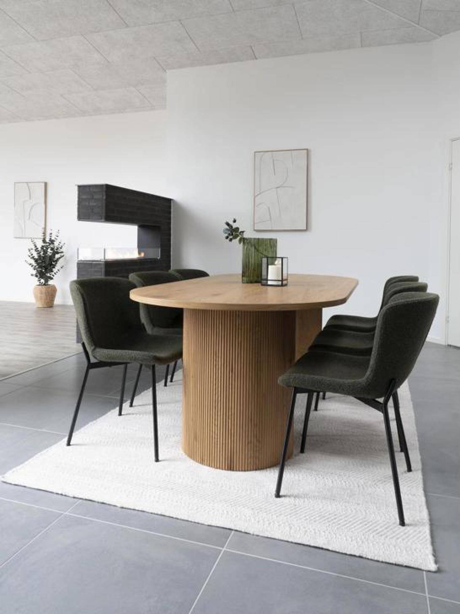 Product photograph of Boavista Natural Dining Table - 6 Seater from Choice Furniture Superstore.