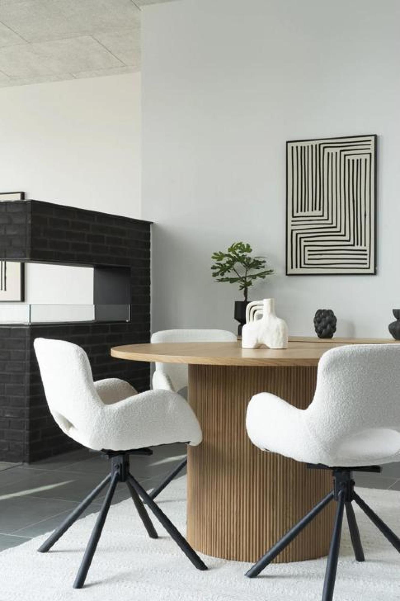 Product photograph of Tohatchi Natural Dining Table - 4 Seater from Choice Furniture Superstore.