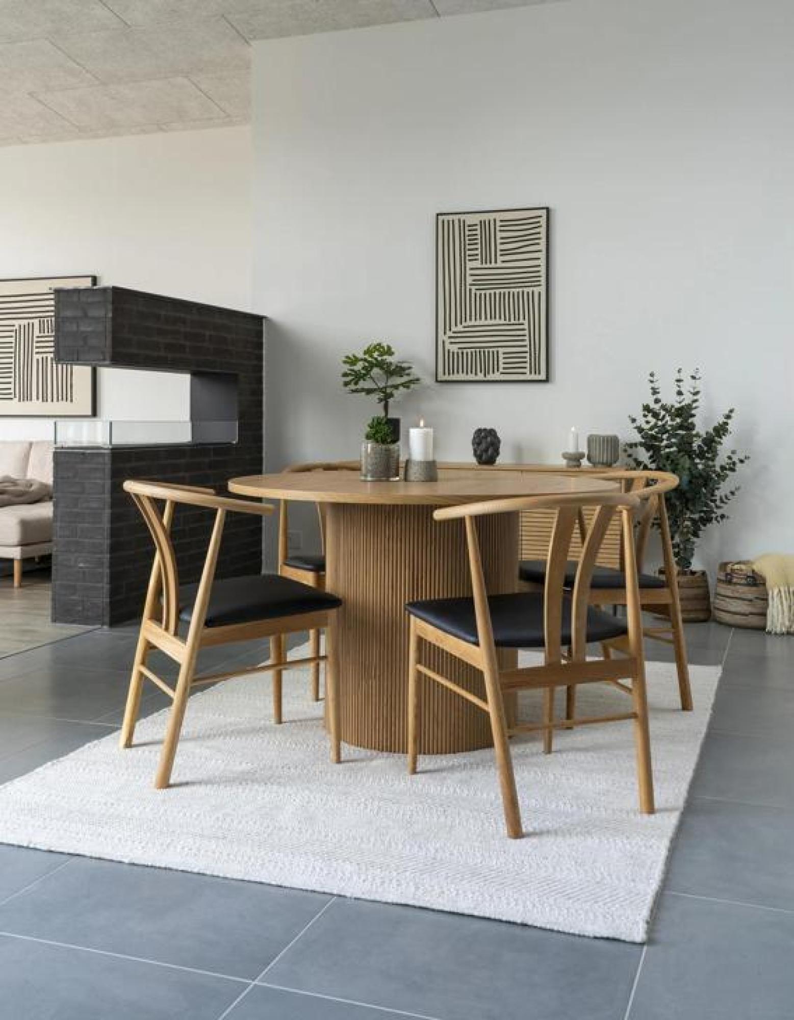 Product photograph of Tohatchi Natural Dining Table - 4 Seater from Choice Furniture Superstore.