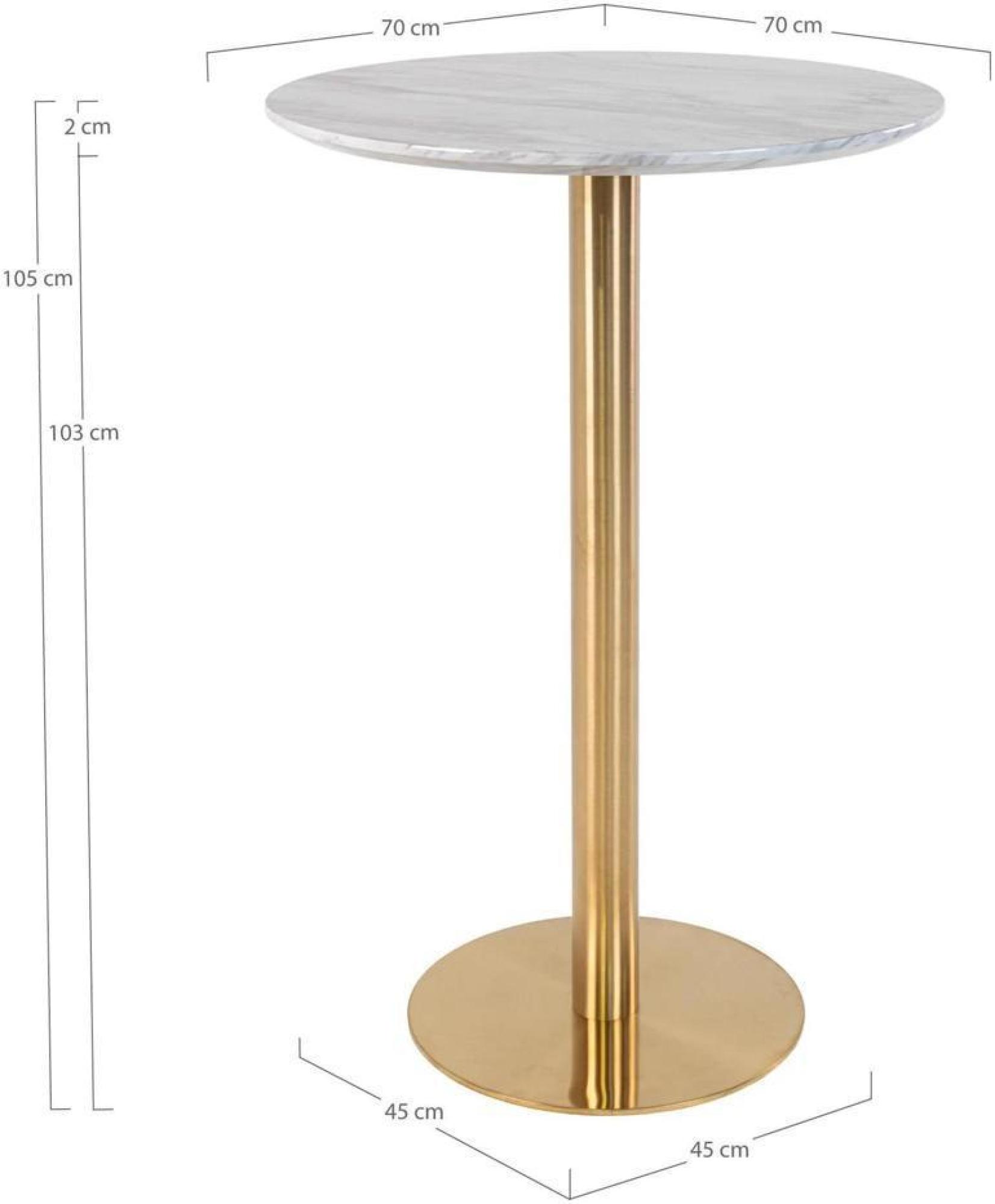 Product photograph of Raymond Brass Steel Bar Table from Choice Furniture Superstore.
