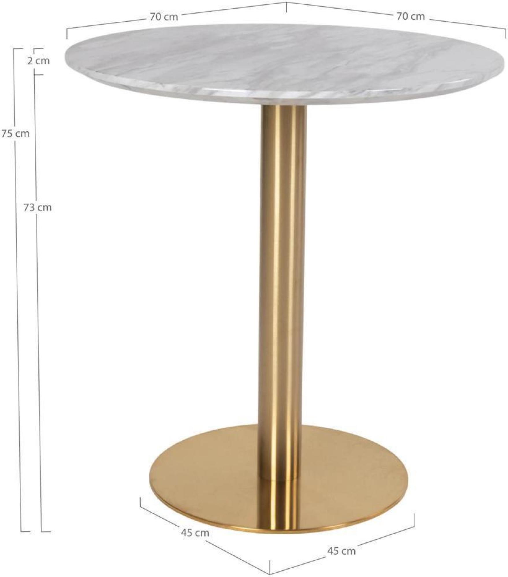 Product photograph of Raymond White Round Bar Table from Choice Furniture Superstore.
