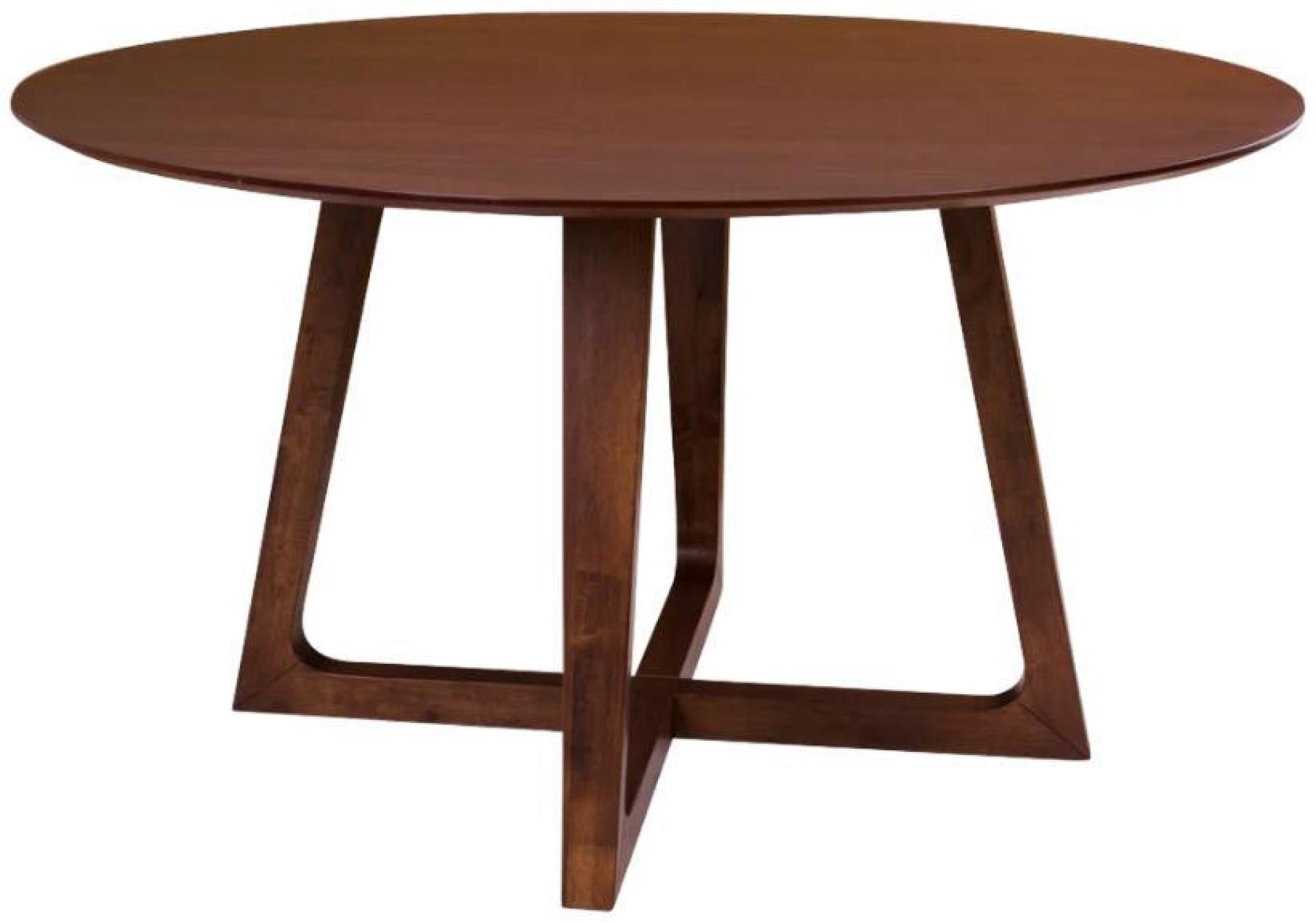 Product photograph of Hellerup Natural Round Dining Table - 4 Seater from Choice Furniture Superstore.