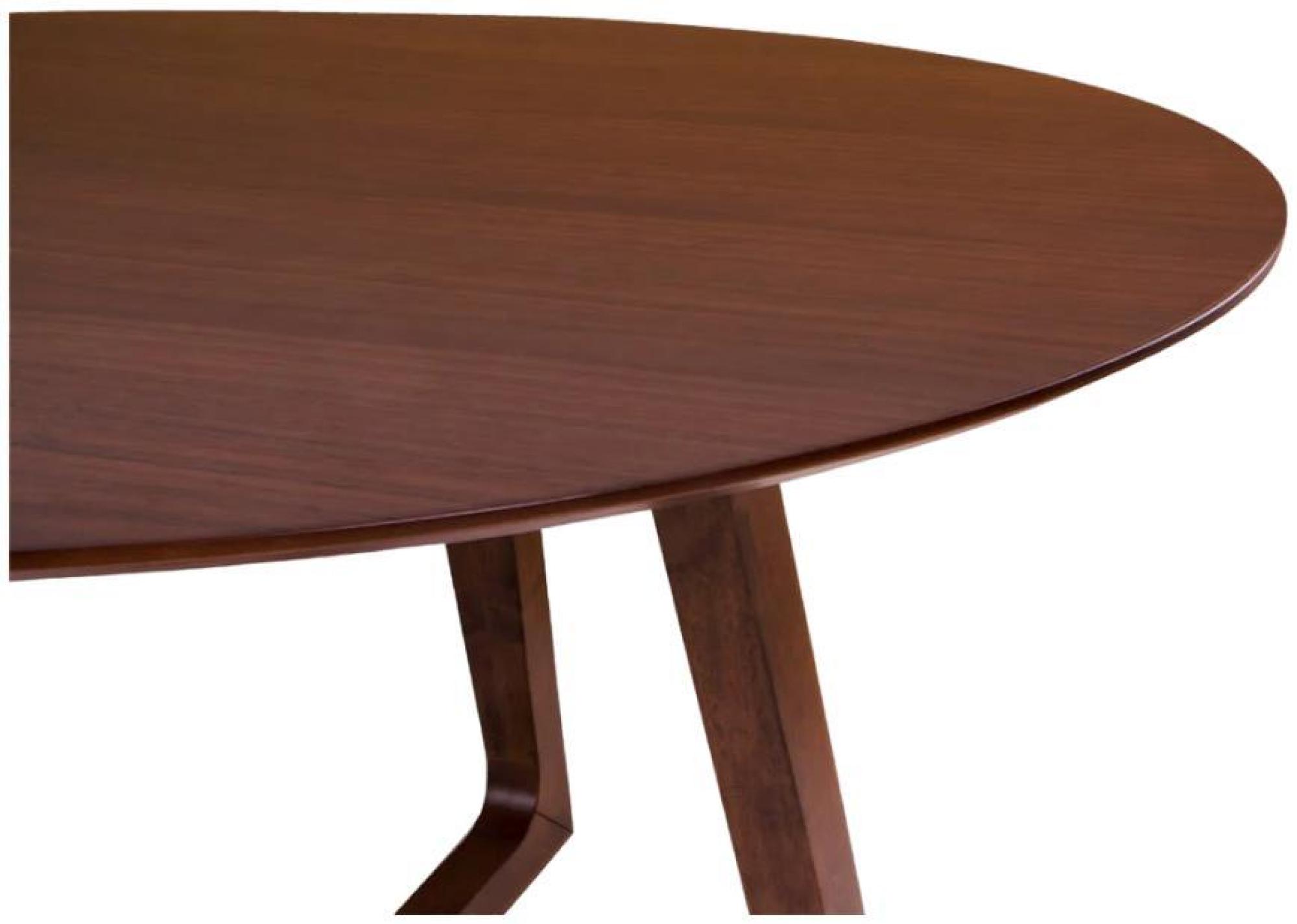 Product photograph of Hellerup Natural Round Dining Table - 4 Seater from Choice Furniture Superstore.