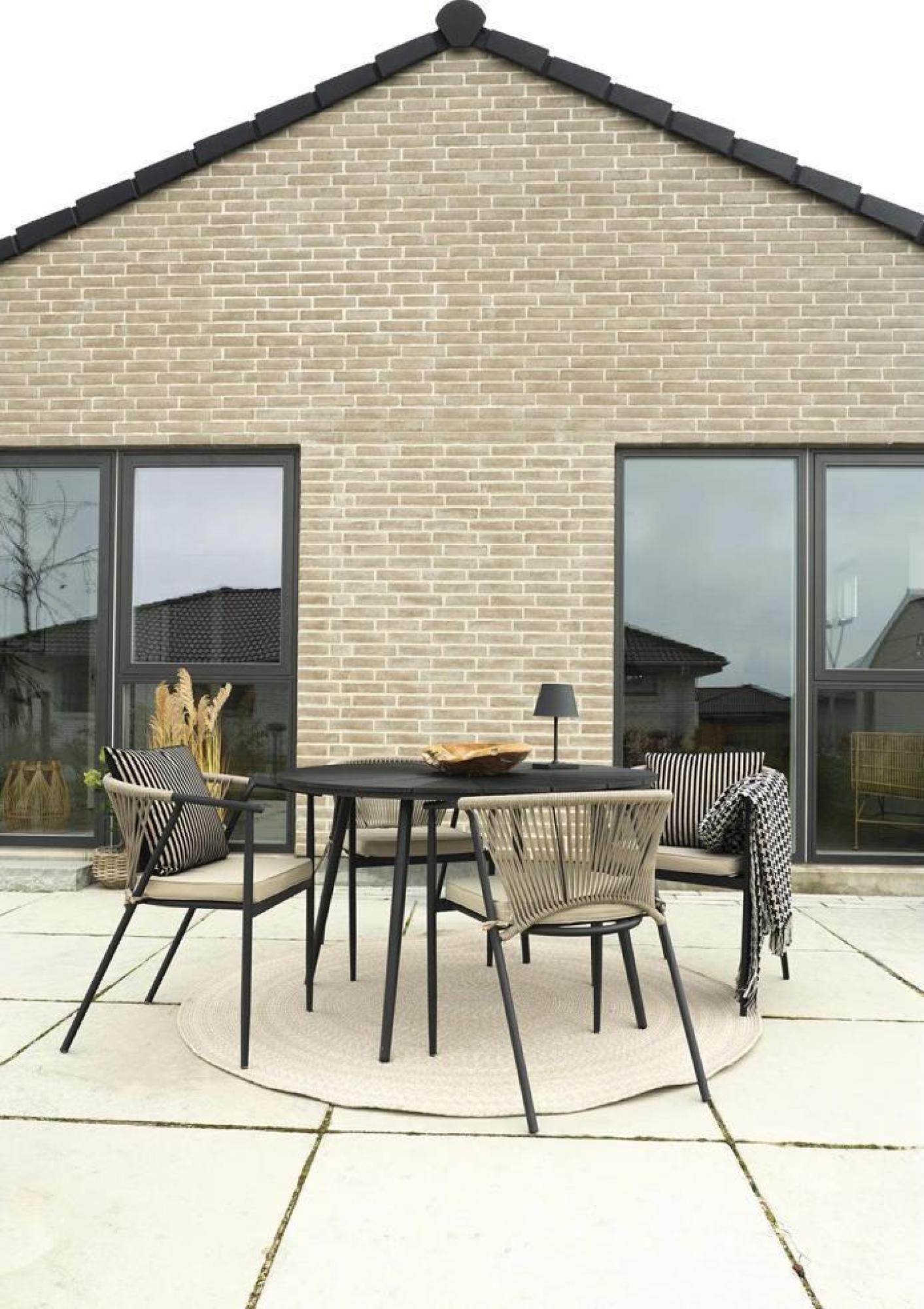 Product photograph of Foster Black Dining Table - 4 Seater from Choice Furniture Superstore.