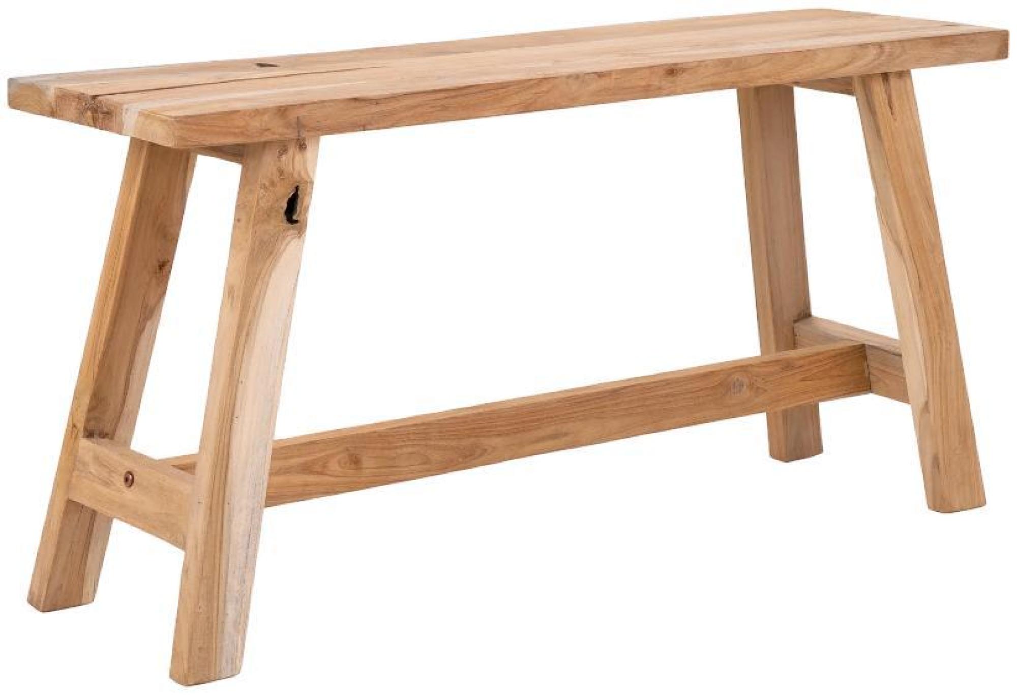 Product photograph of Barcelona Natural Teak Bench - 90cm X 25cm X 45cm from Choice Furniture Superstore.