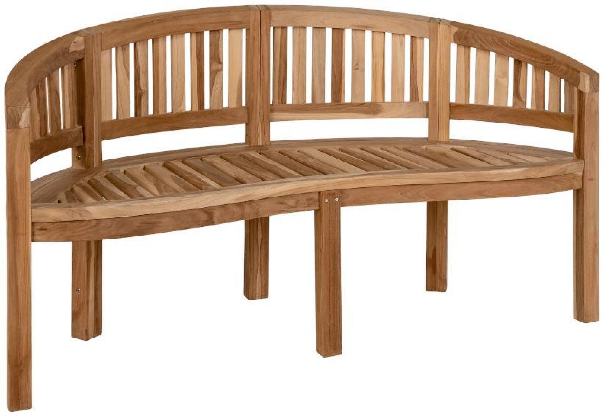 Product photograph of Boca Natural Teak Banan Bench from Choice Furniture Superstore.