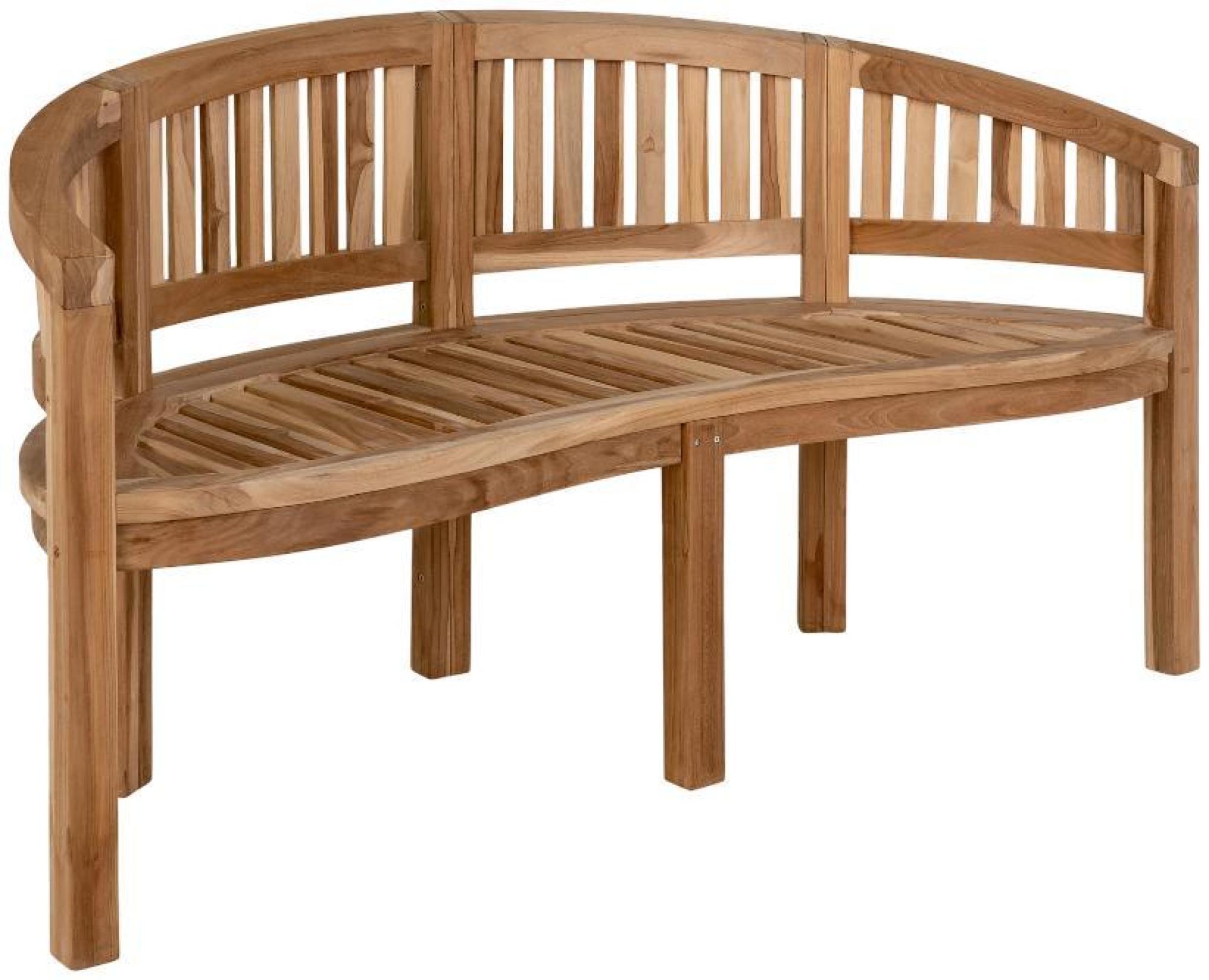 Product photograph of Boca Natural Teak Banan Bench from Choice Furniture Superstore.