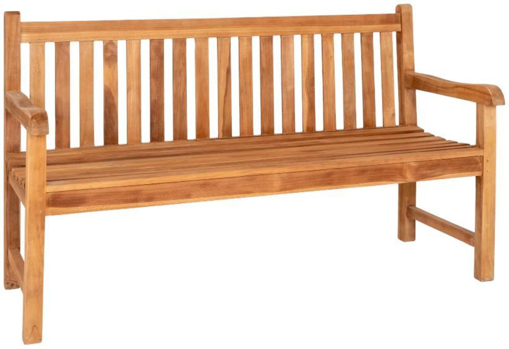 Product photograph of Cabo Natural Teak Bench from Choice Furniture Superstore.