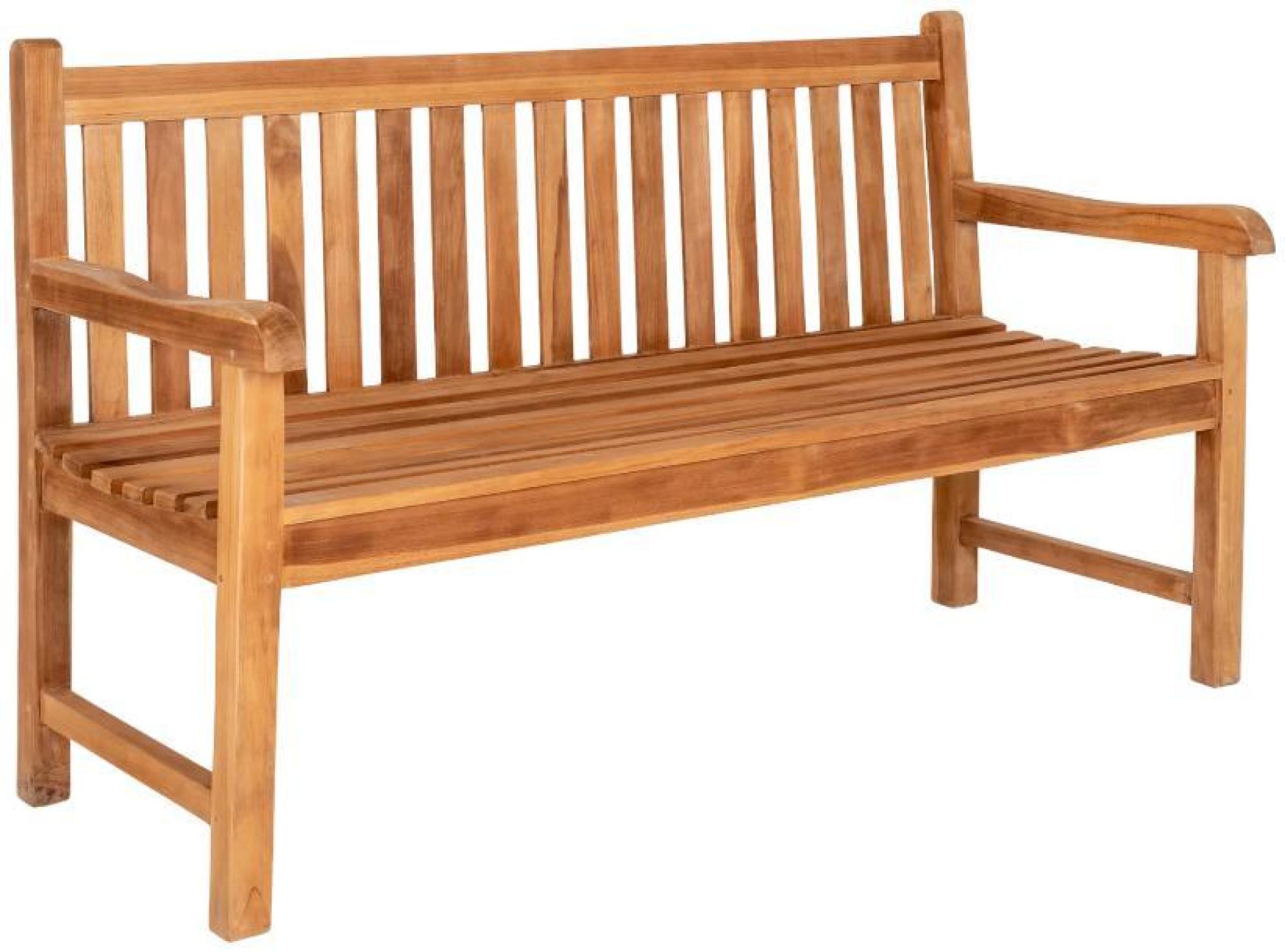 Product photograph of Cabo Natural Teak Bench from Choice Furniture Superstore.