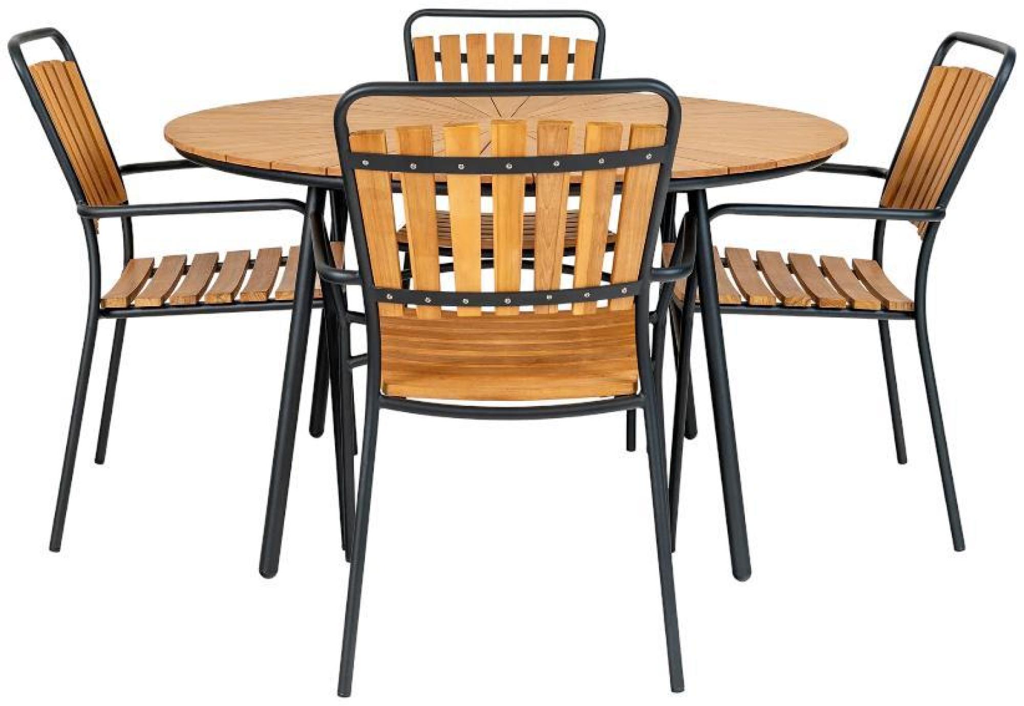 Product photograph of Rantoul Natural Dining Table - 4 Seater from Choice Furniture Superstore.