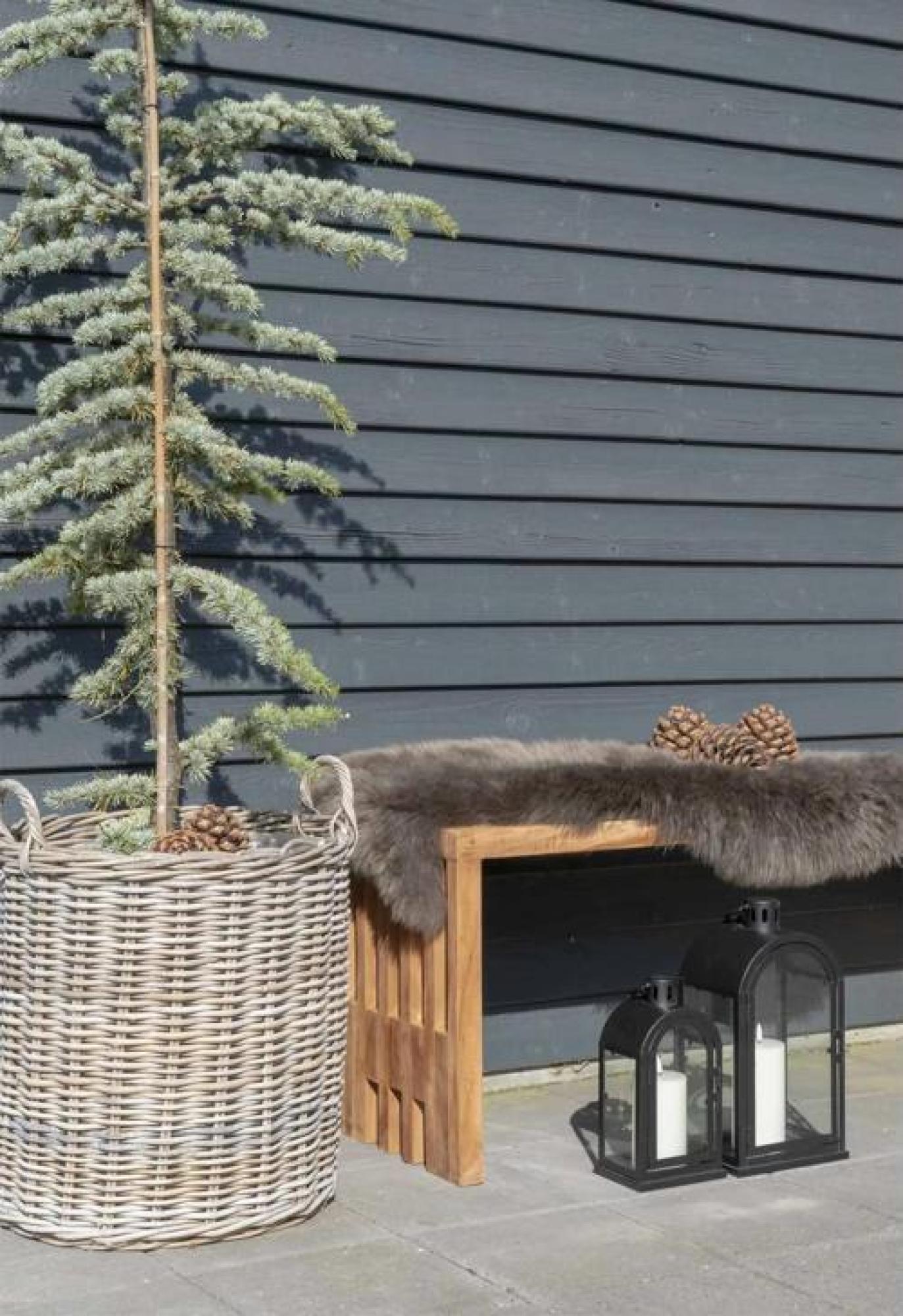 Product photograph of Larbert Kubu Rattan Set Of 2 Baskets from Choice Furniture Superstore.