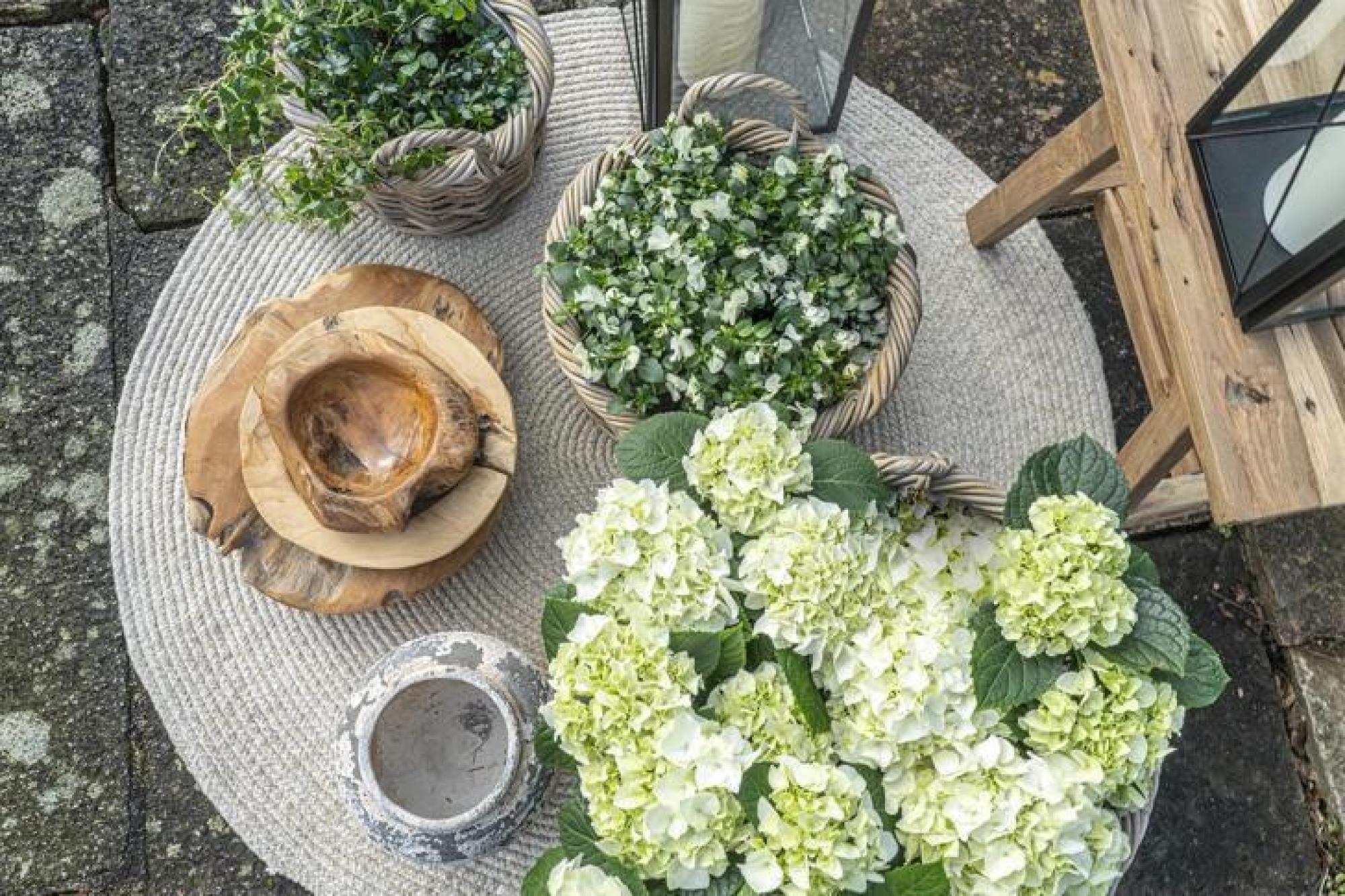 Product photograph of Kuta Kubu Rattan Set Of 3 Baskets from Choice Furniture Superstore.