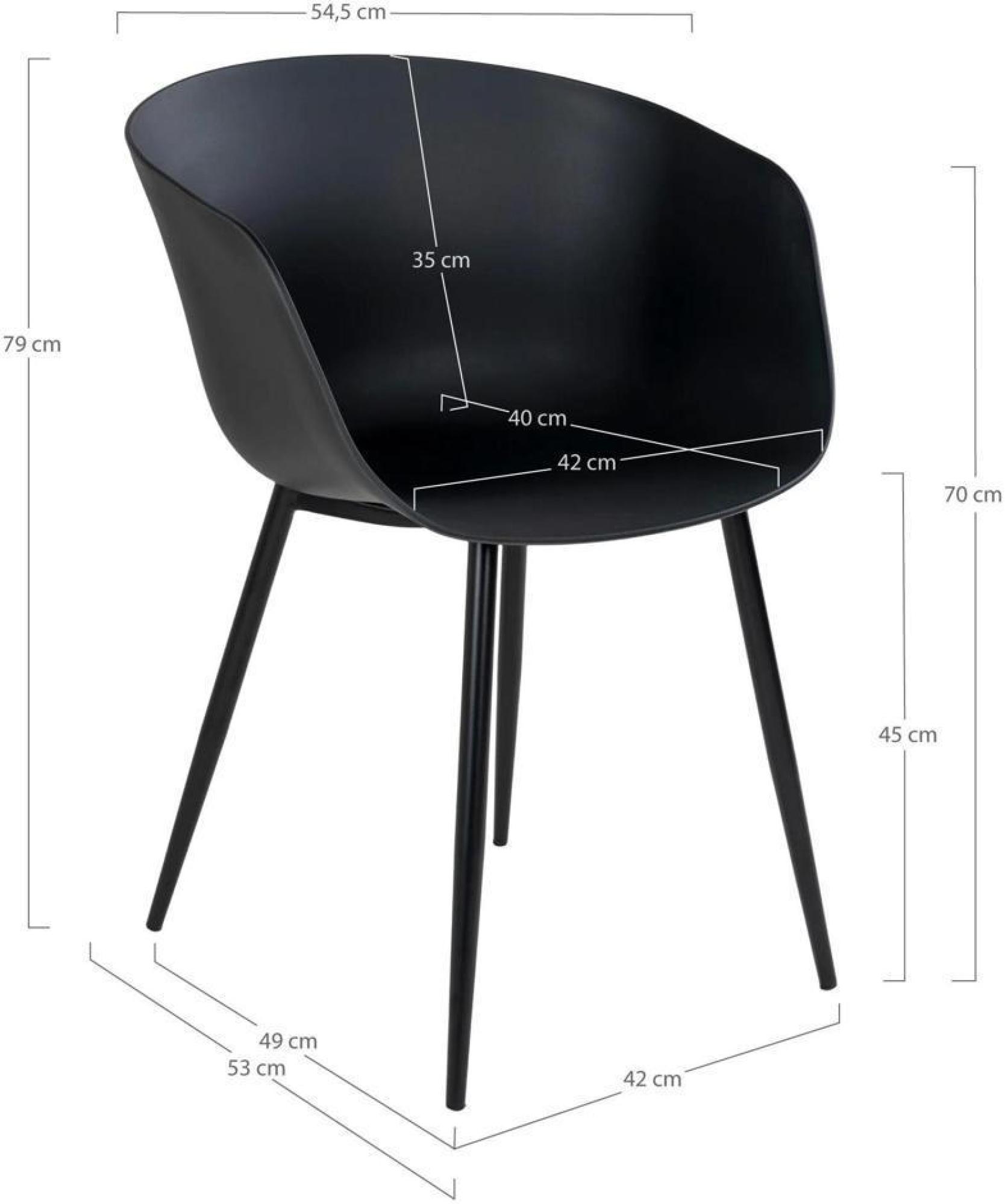 Product photograph of 2 X Riversdale Black Dining Chair from Choice Furniture Superstore.