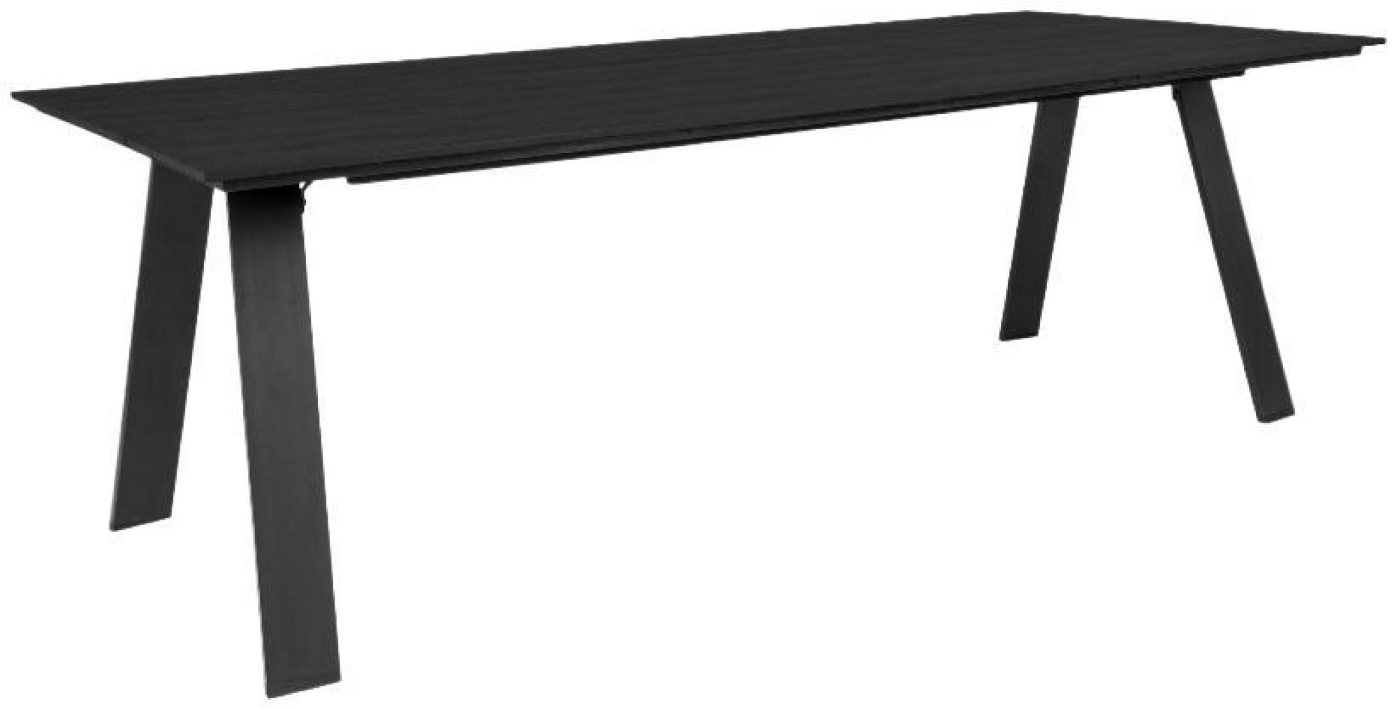 Product photograph of Huntley Black Dining Table from Choice Furniture Superstore.
