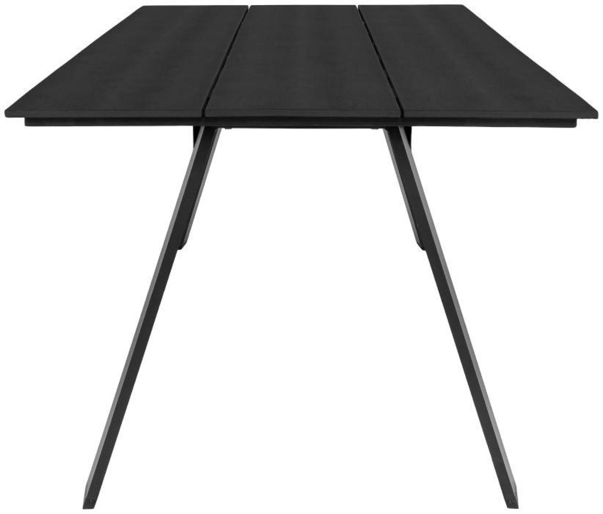 Product photograph of Huntley Black Dining Table from Choice Furniture Superstore.