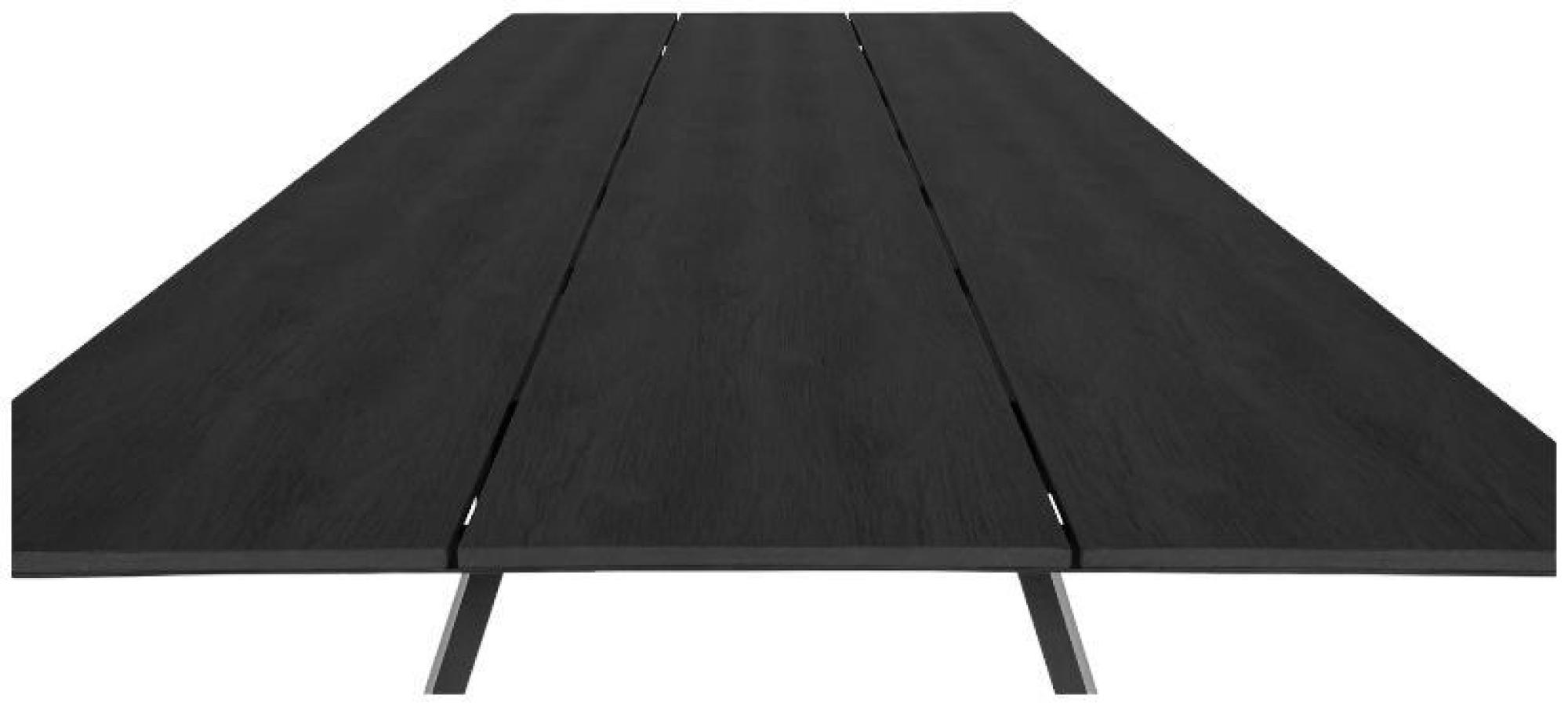 Product photograph of Huntley Black Dining Table from Choice Furniture Superstore.