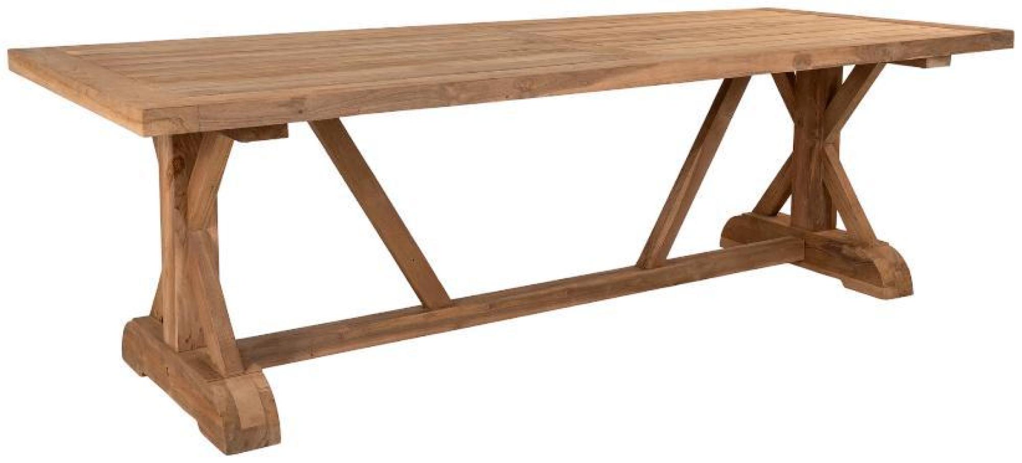 Product photograph of Naselle Natural Dining Table - 8 Seater from Choice Furniture Superstore.
