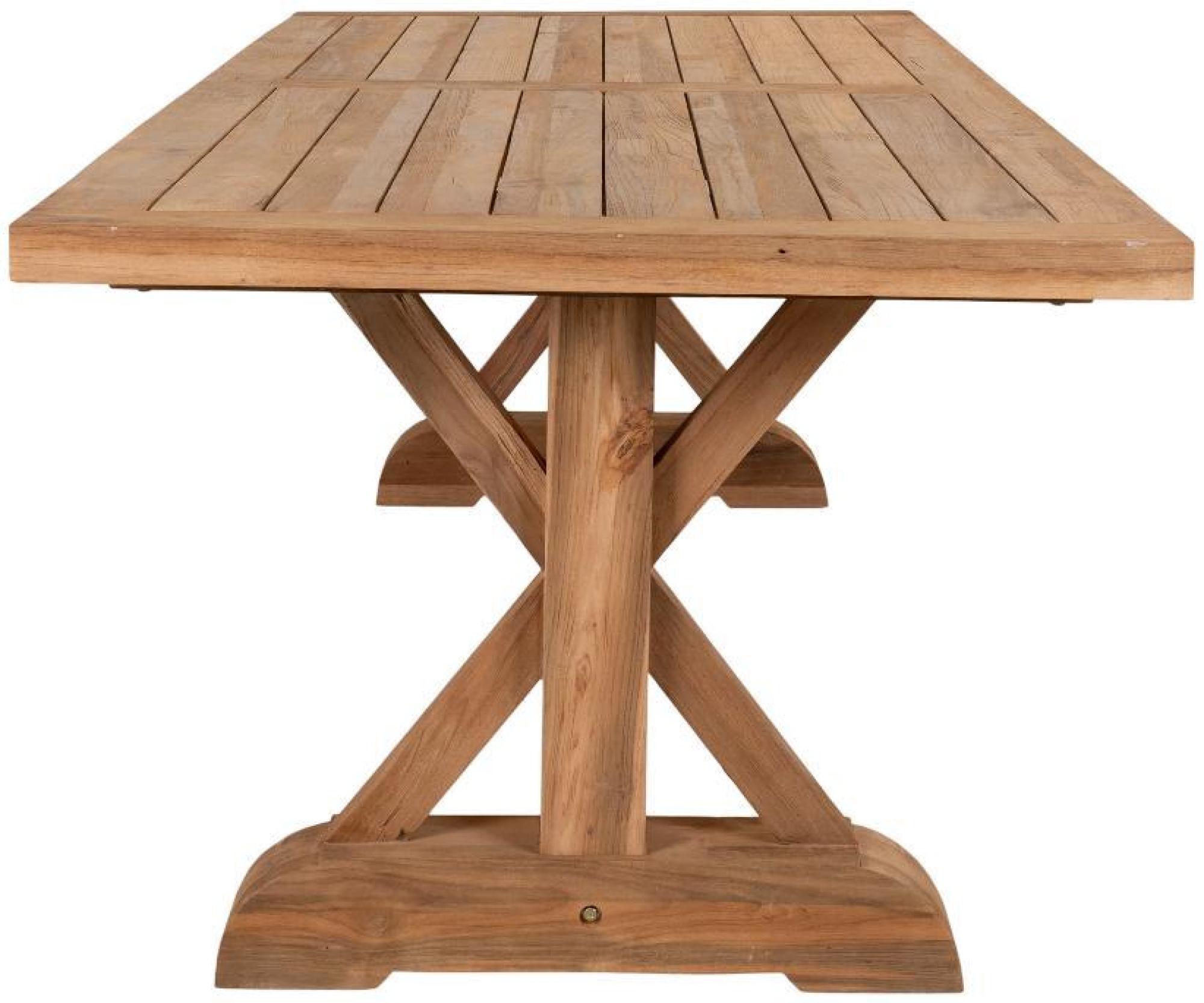 Product photograph of Naselle Natural Dining Table - 8 Seater from Choice Furniture Superstore.