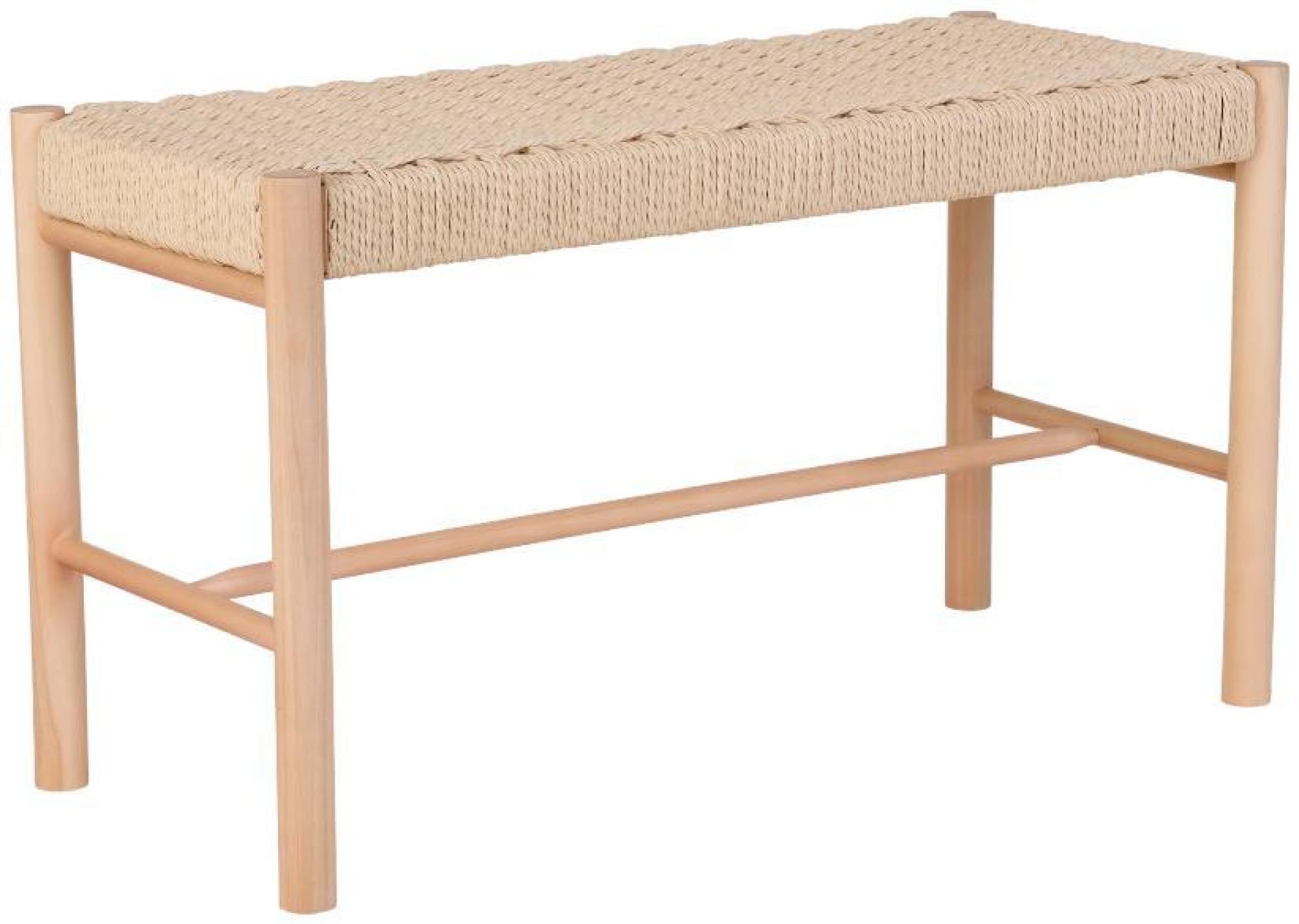 Product photograph of Abano Natural Beech Bench from Choice Furniture Superstore.