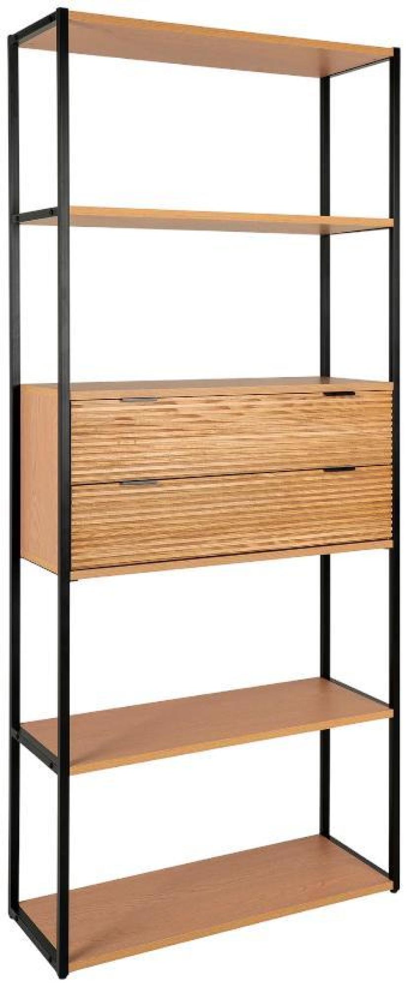 Product photograph of Minato Natural Bookcase from Choice Furniture Superstore.