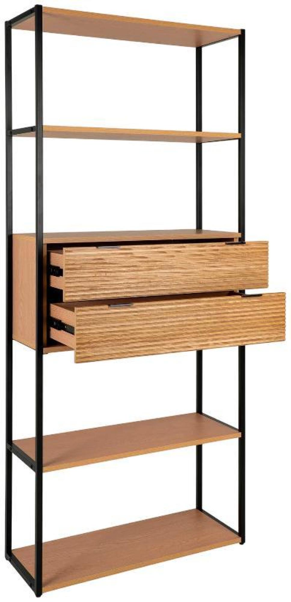 Product photograph of Minato Natural Bookcase from Choice Furniture Superstore.