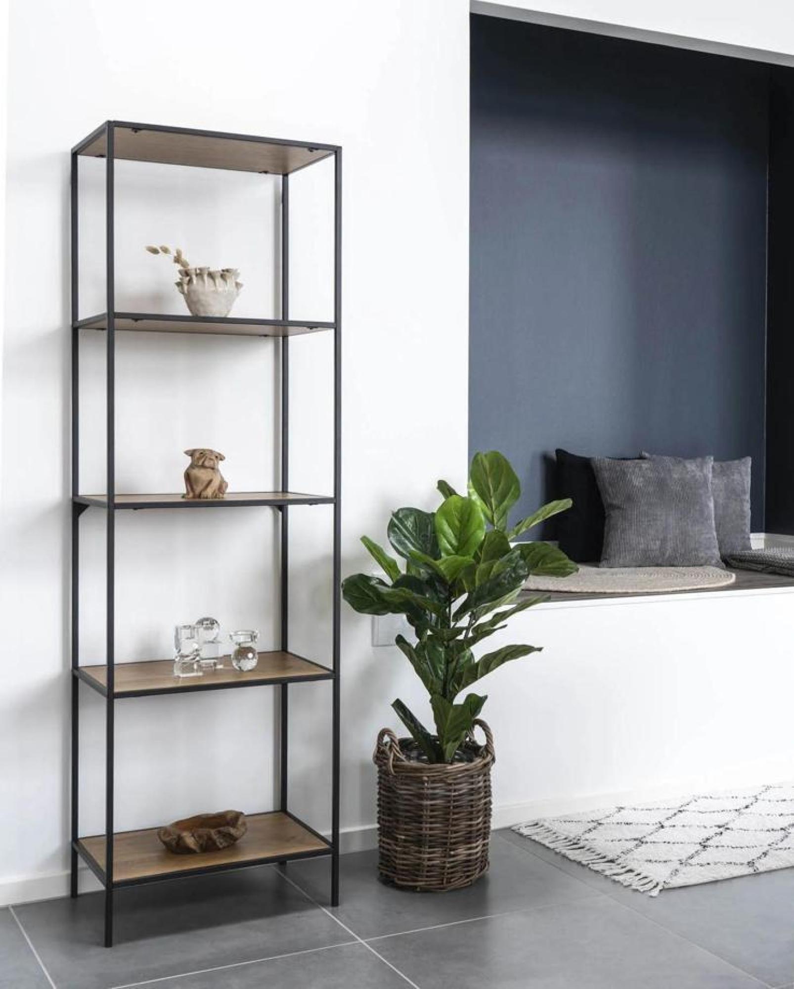 Product photograph of Vita Natural Tall Open Shelving Unit from Choice Furniture Superstore.