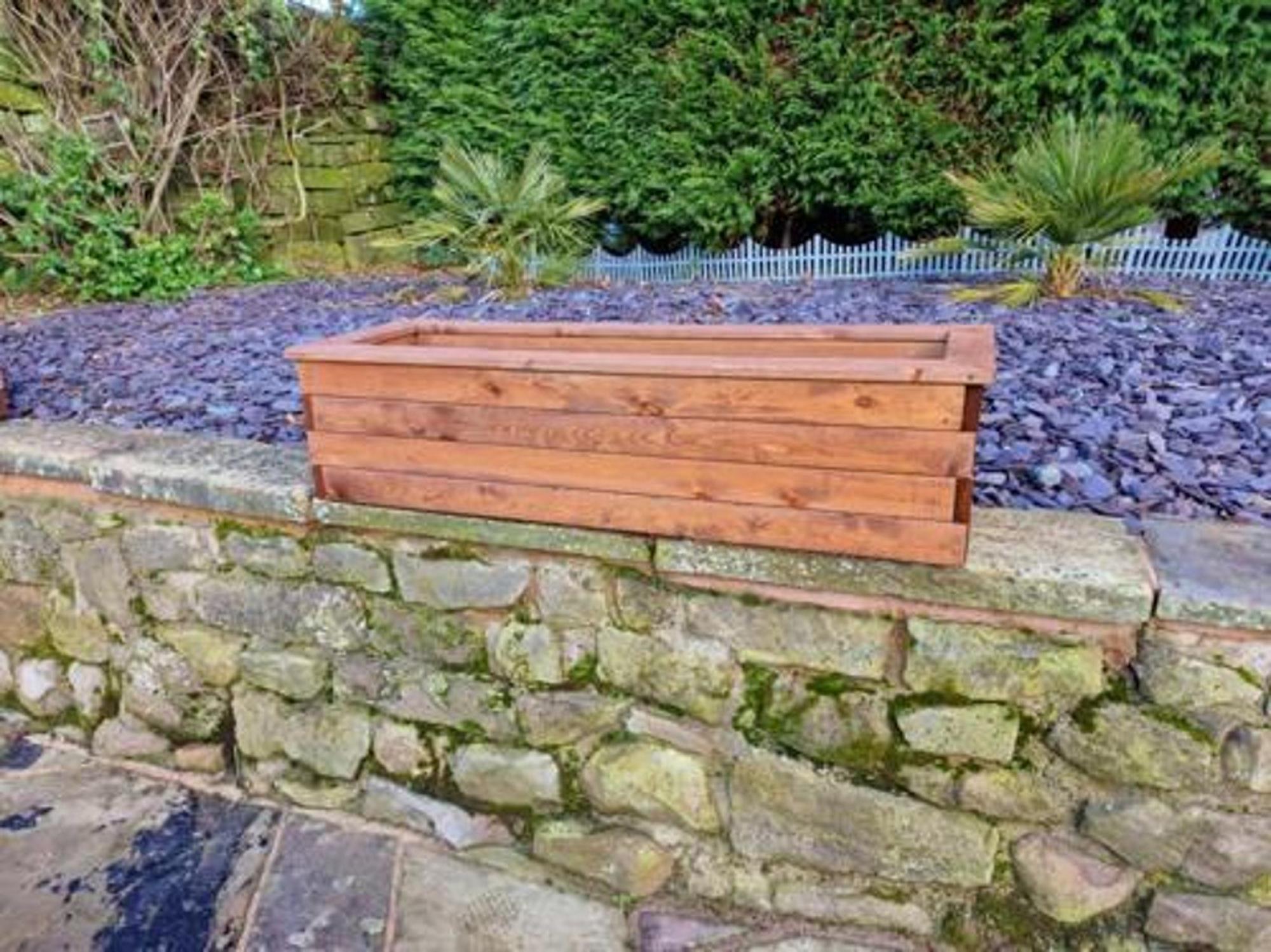 Product photograph of Churnet Valley Brown Large Trough from Choice Furniture Superstore.