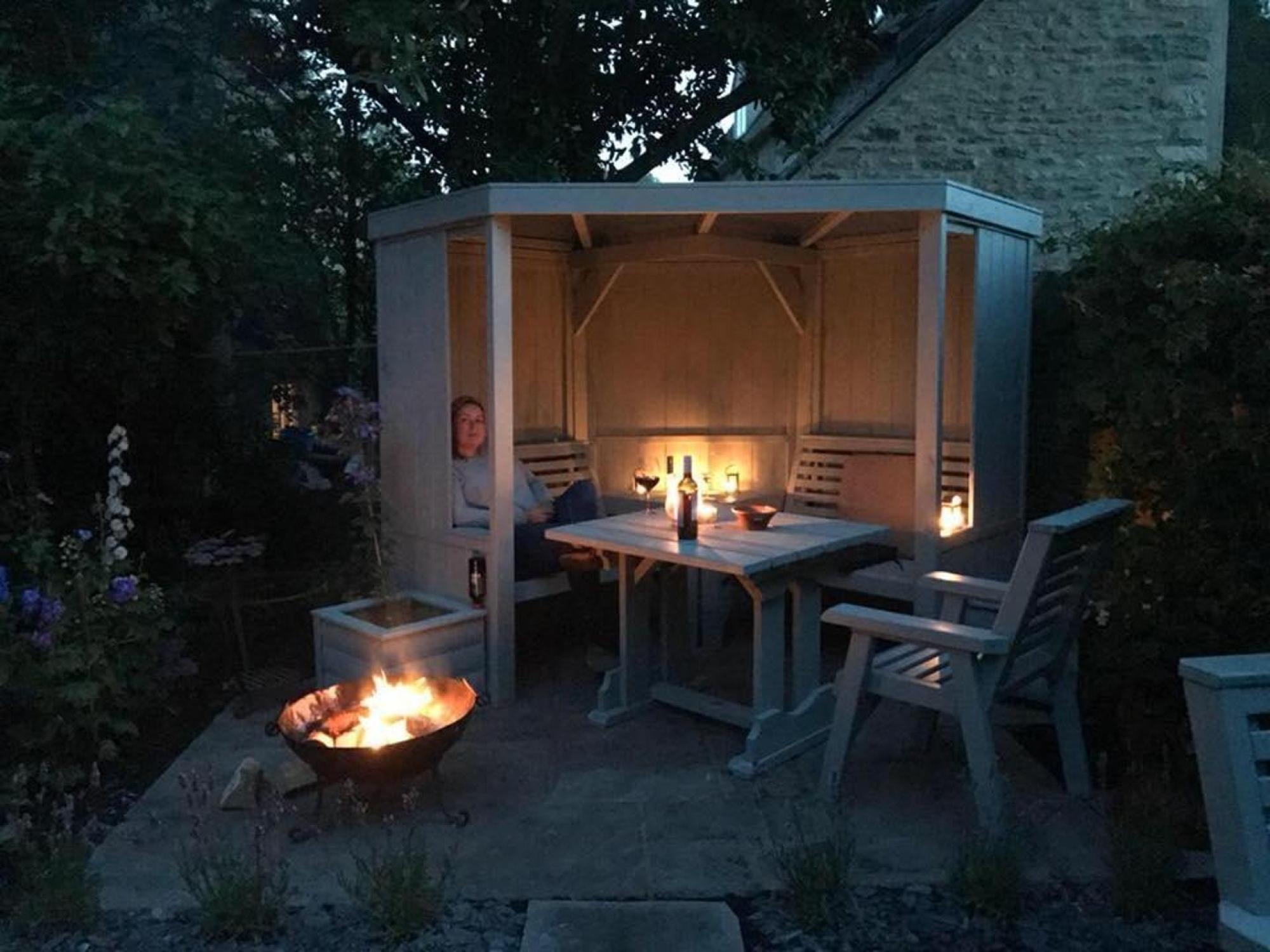 Product photograph of Churnet Valley Four Seasons Garden Room With Decking With Free Cushion from Choice Furniture Superstore.