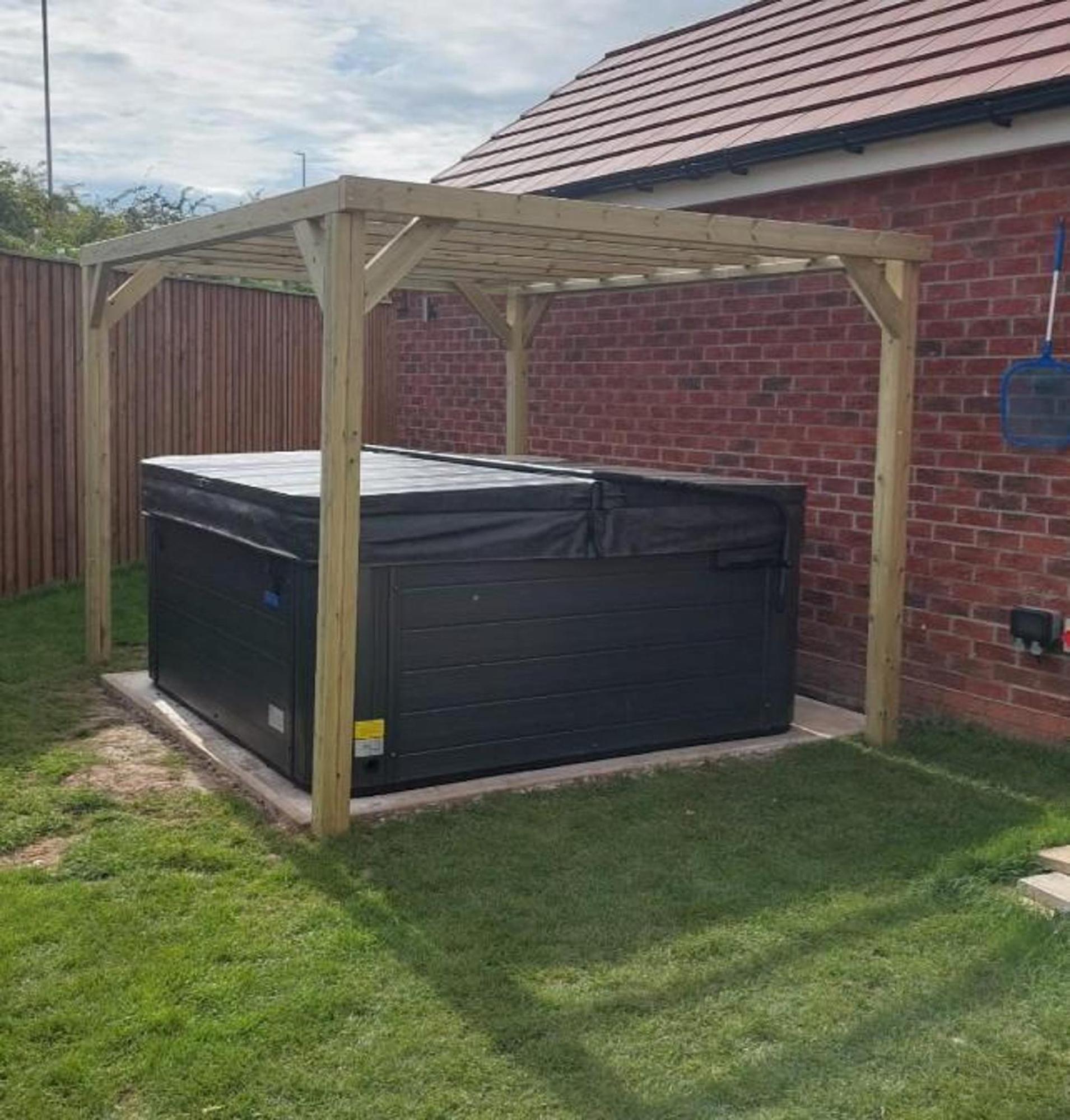 Product photograph of Churnet Valley Heavy Duty Contemporary Pergola from Choice Furniture Superstore.