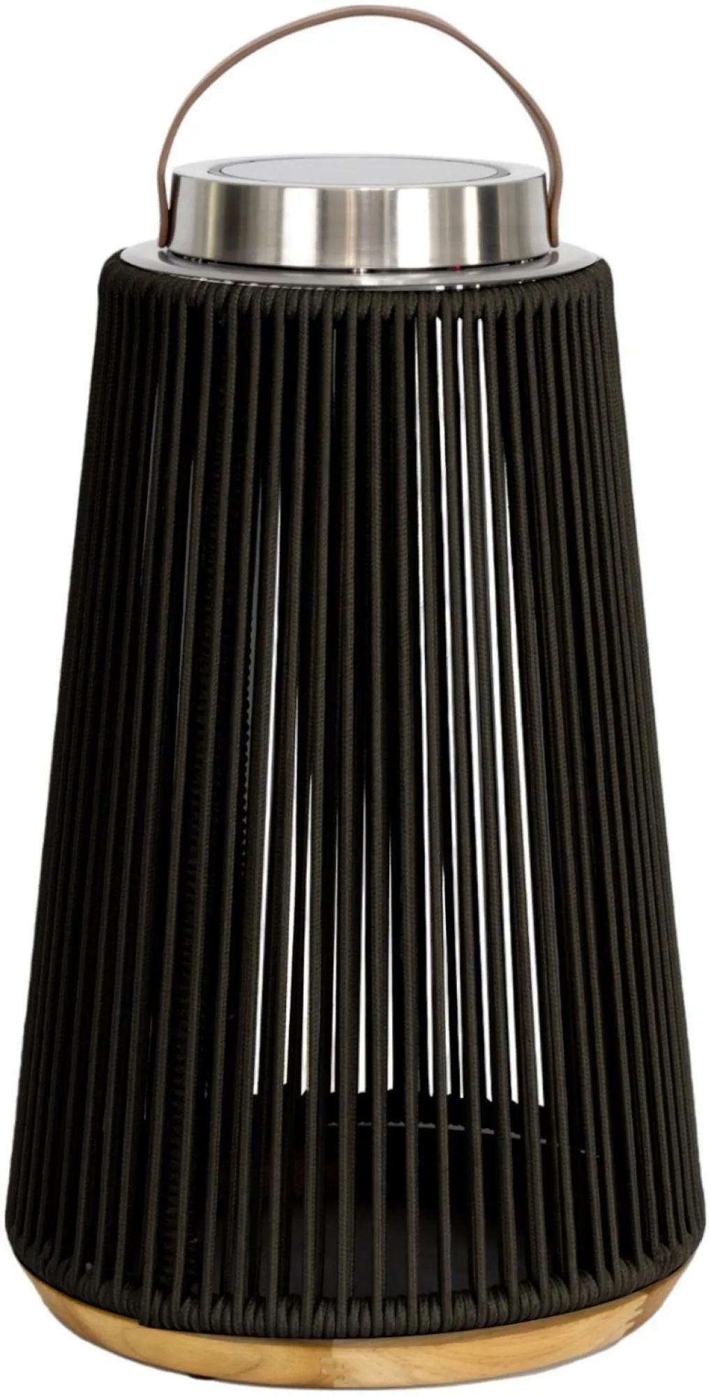 Product photograph of Maze Athena Charcoal Aluminium Large Solar Light from Choice Furniture Superstore.