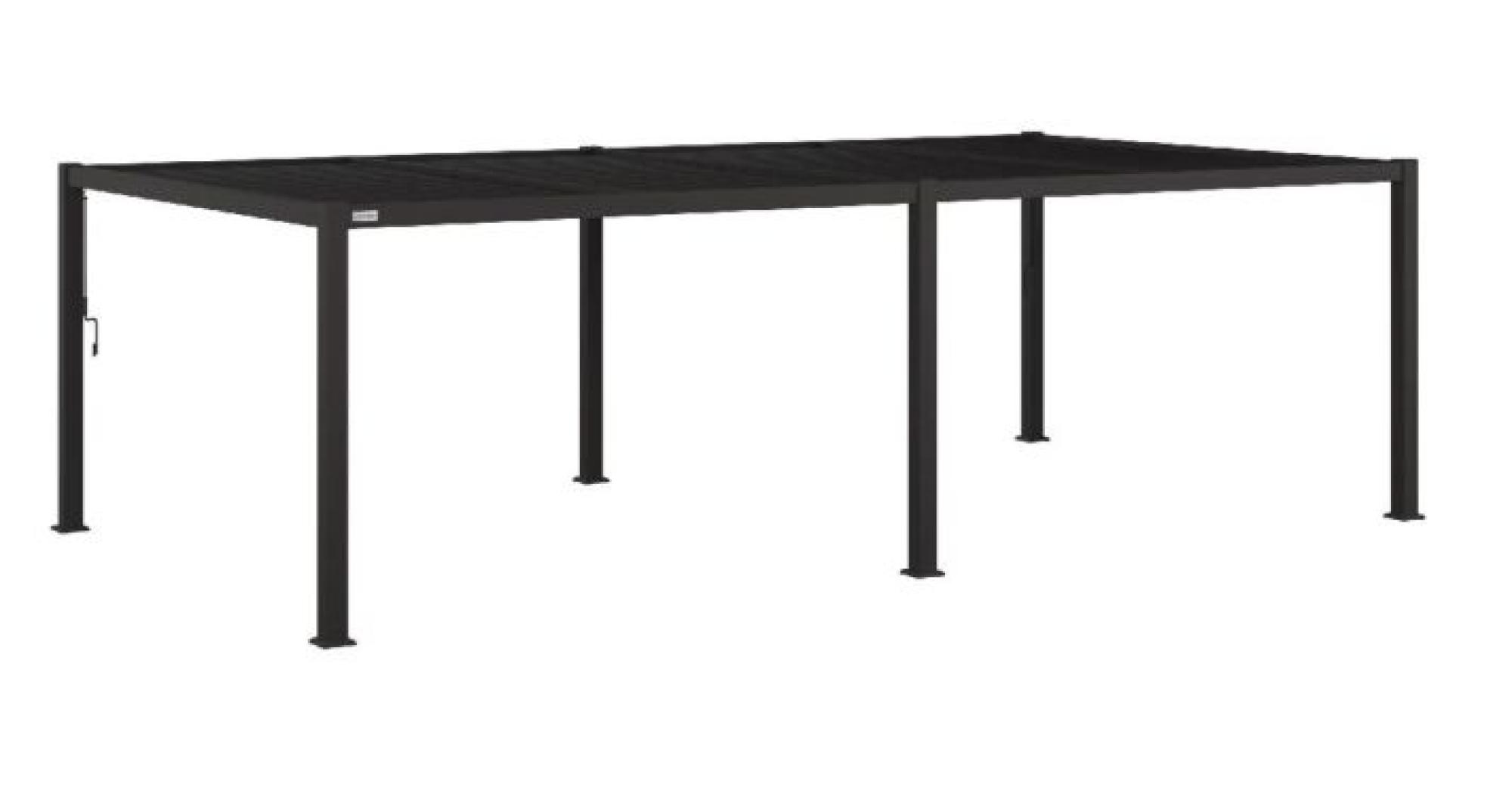 Product photograph of Maze Como Grey Aluminium Pergola Frame from Choice Furniture Superstore.