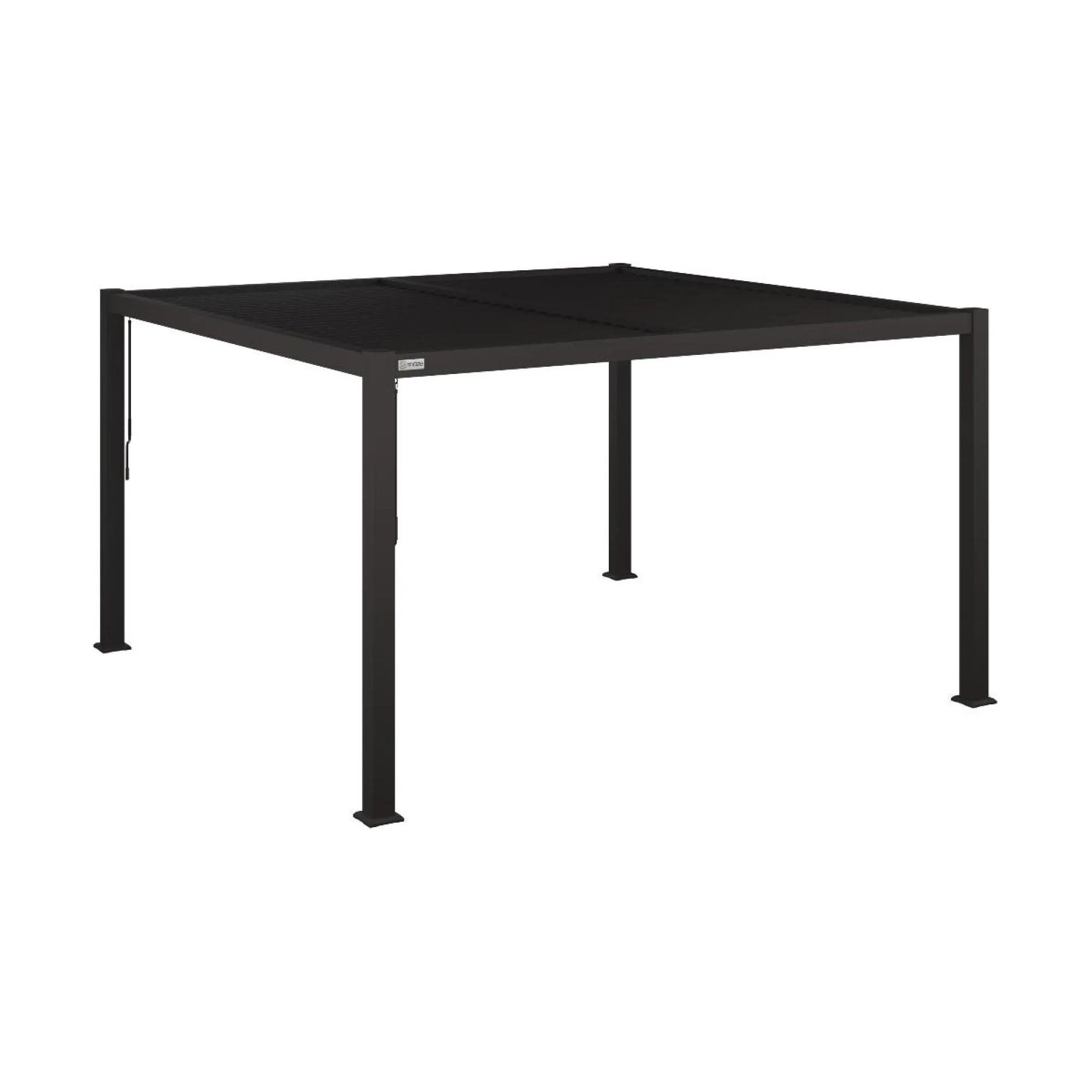 Product photograph of Maze Como Grey Aluminium Square Pergola from Choice Furniture Superstore.