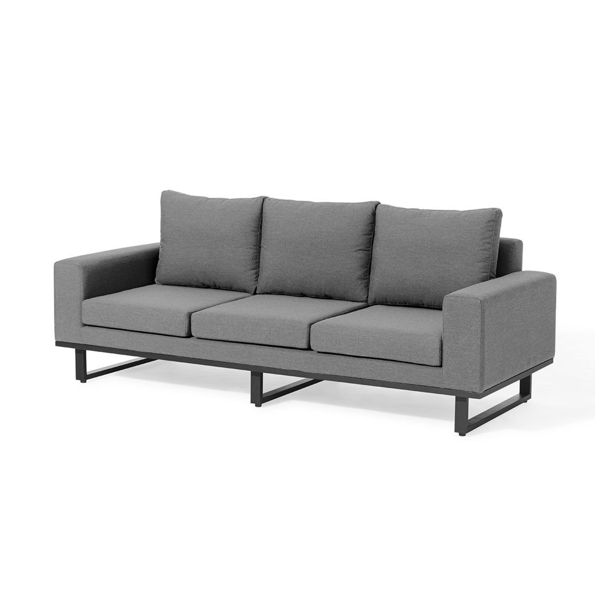 Product photograph of Maze Ethos Flanelle Fabric 3 Seater Sofa Set With 2 Armchairs And Table from Choice Furniture Superstore.