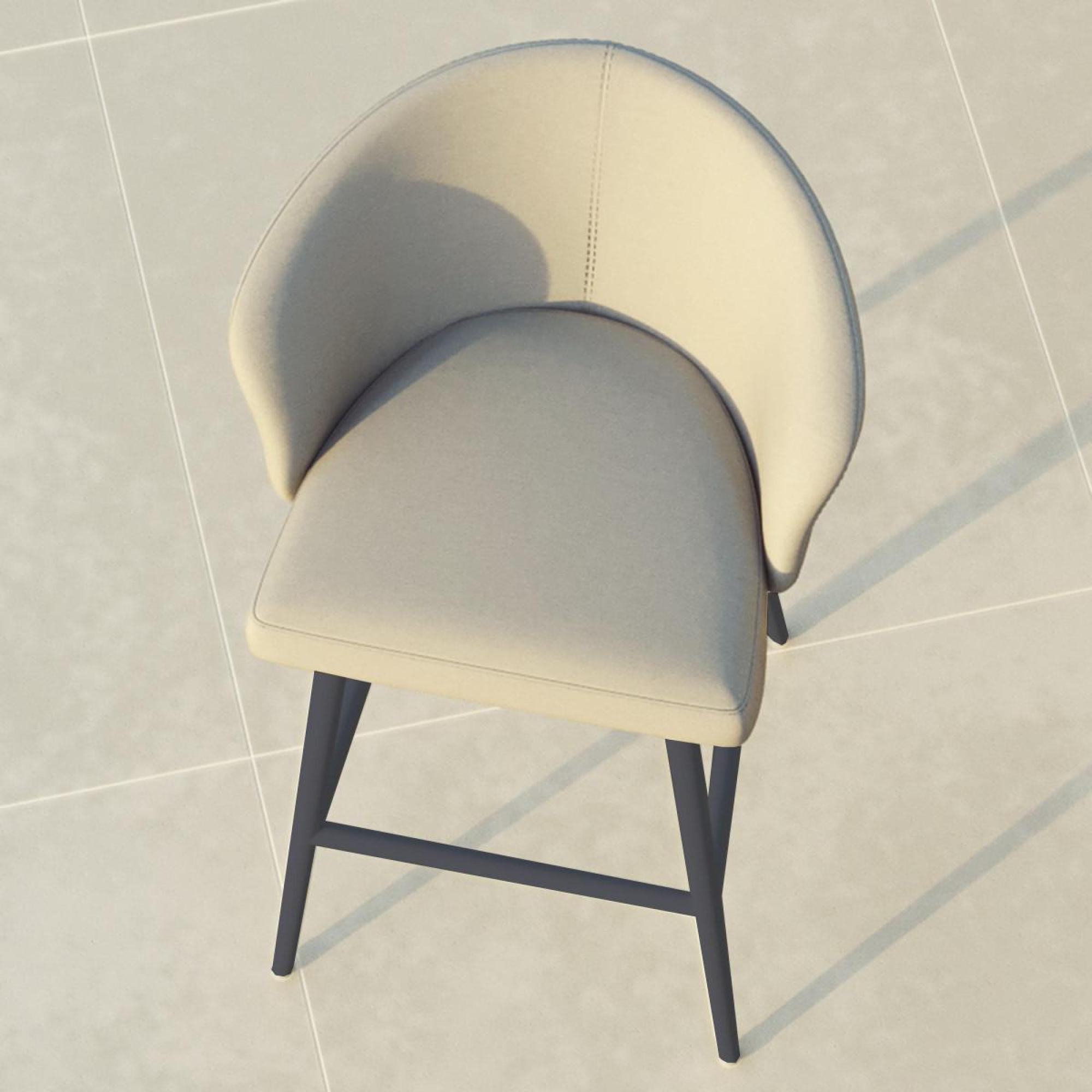 Product photograph of Maze Zen Oatmeal Fabric Bar Stool from Choice Furniture Superstore.