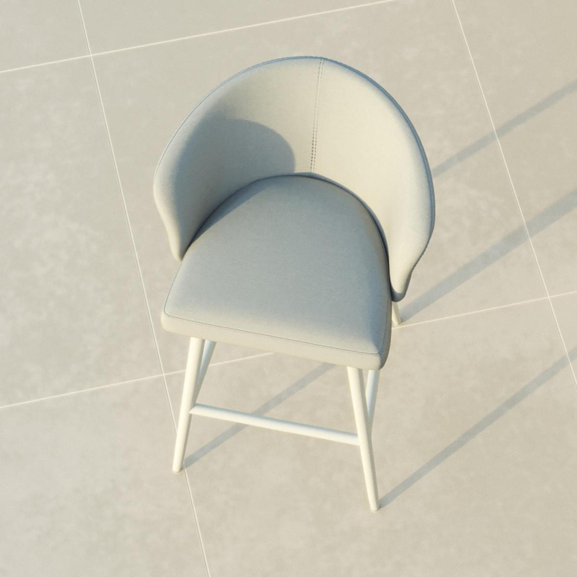 Product photograph of Maze Zen Lead Chine Fabric Bar Stool from Choice Furniture Superstore.