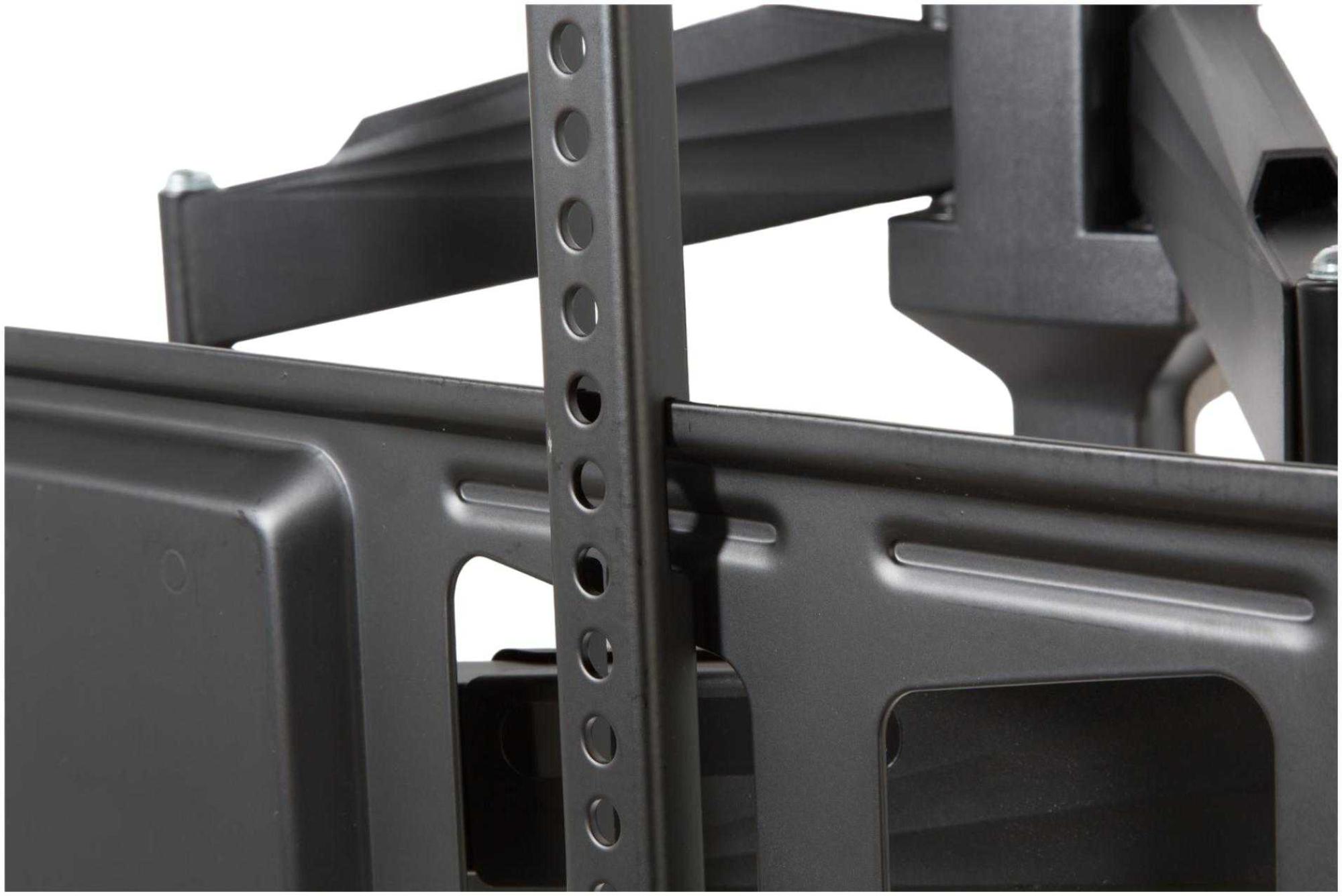 Product photograph of Alphason Black Steel Multi Action Tv Bracket from Choice Furniture Superstore.