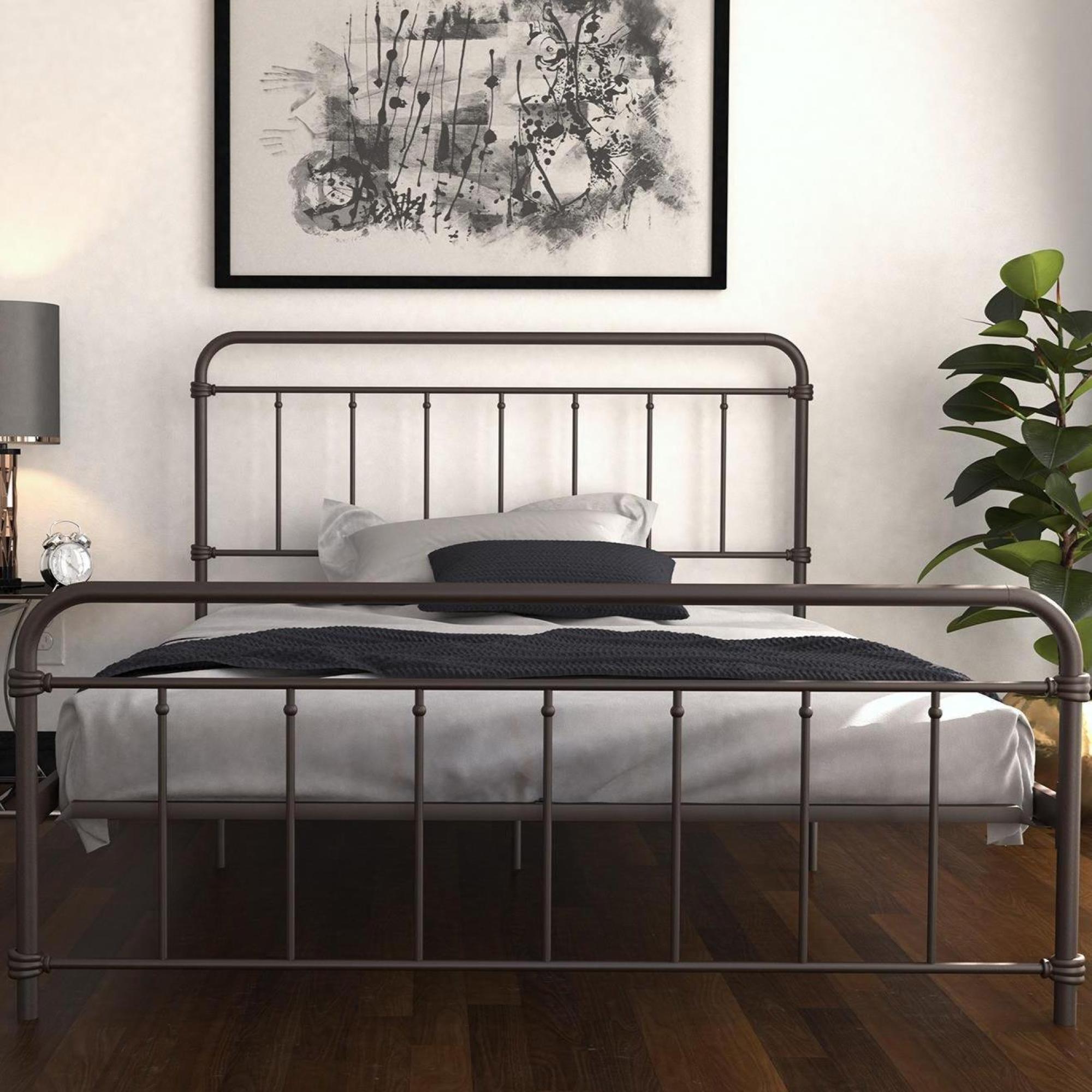Product photograph of Alphason Wallace Bronze Metal Bed - Sizes Available - 4119219uk from Choice Furniture Superstore.