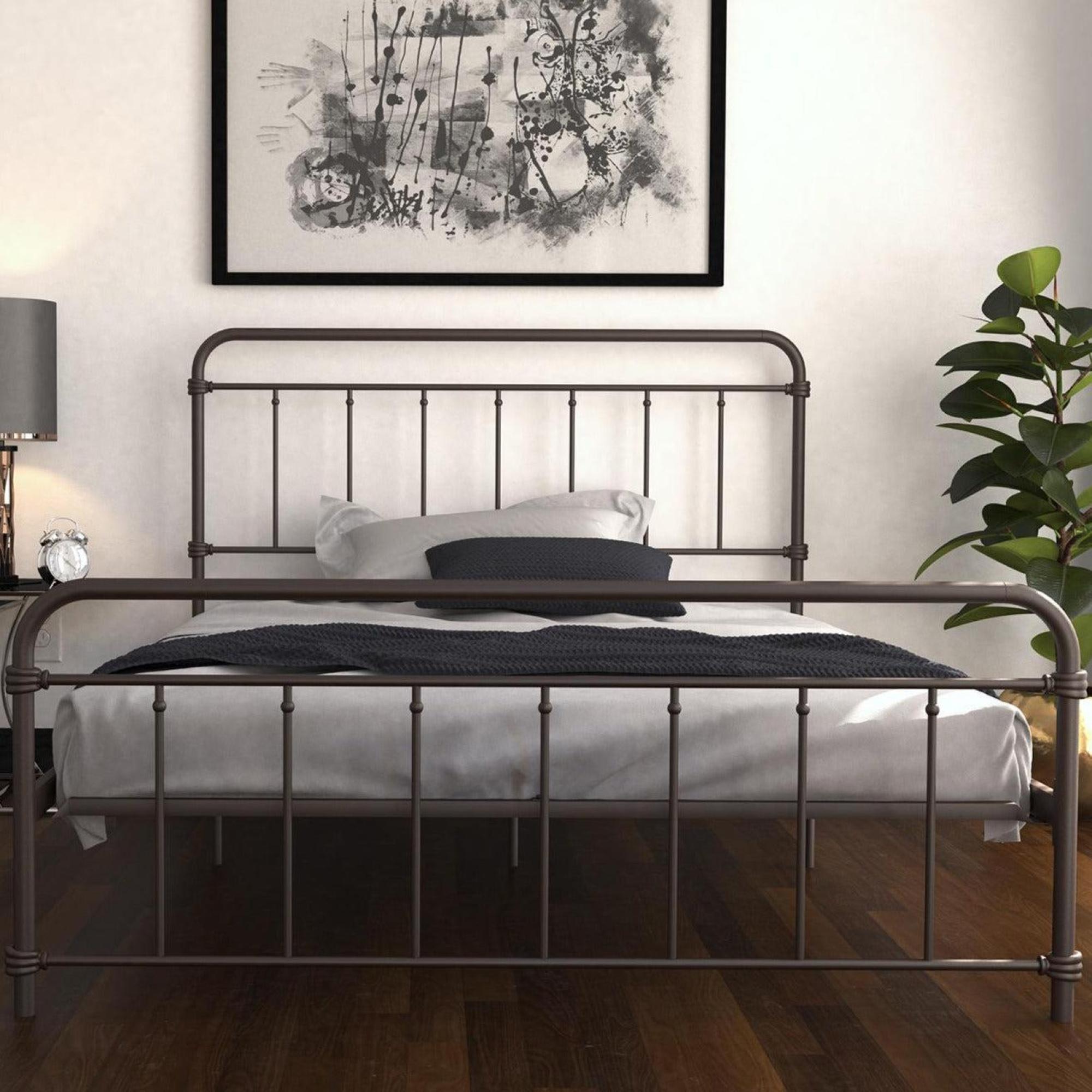 Product photograph of Alphason Wallace Bronze Metal Bed - Sizes Available - 4119219uk from Choice Furniture Superstore.