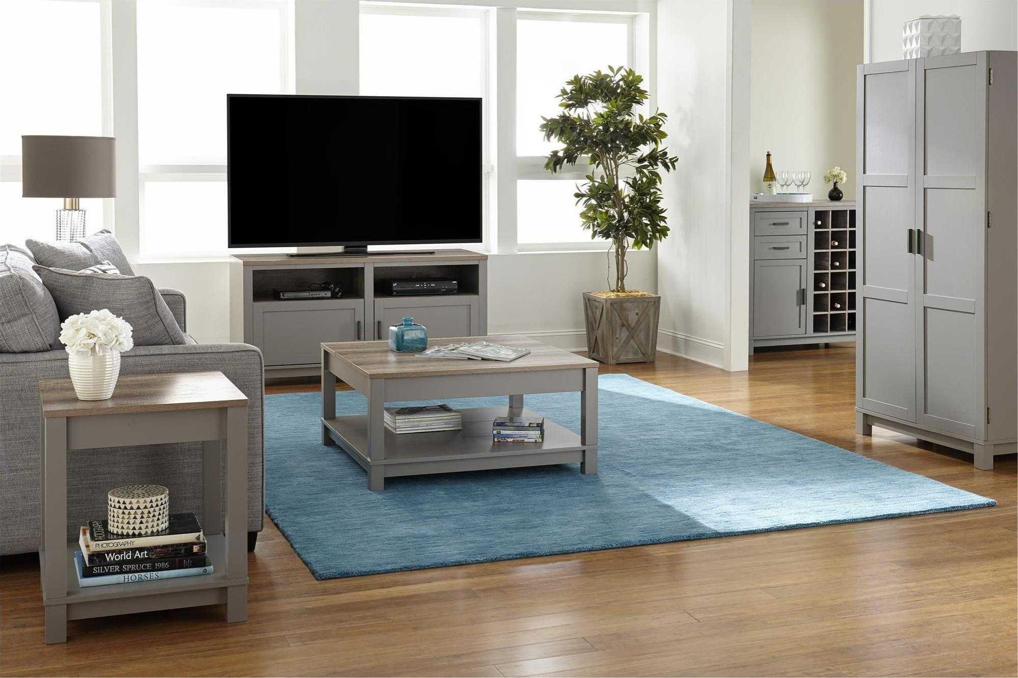 Product photograph of Alphason Carver Bar Cabinet In Weathered Oak And Grey - 5277196comuk from Choice Furniture Superstore.