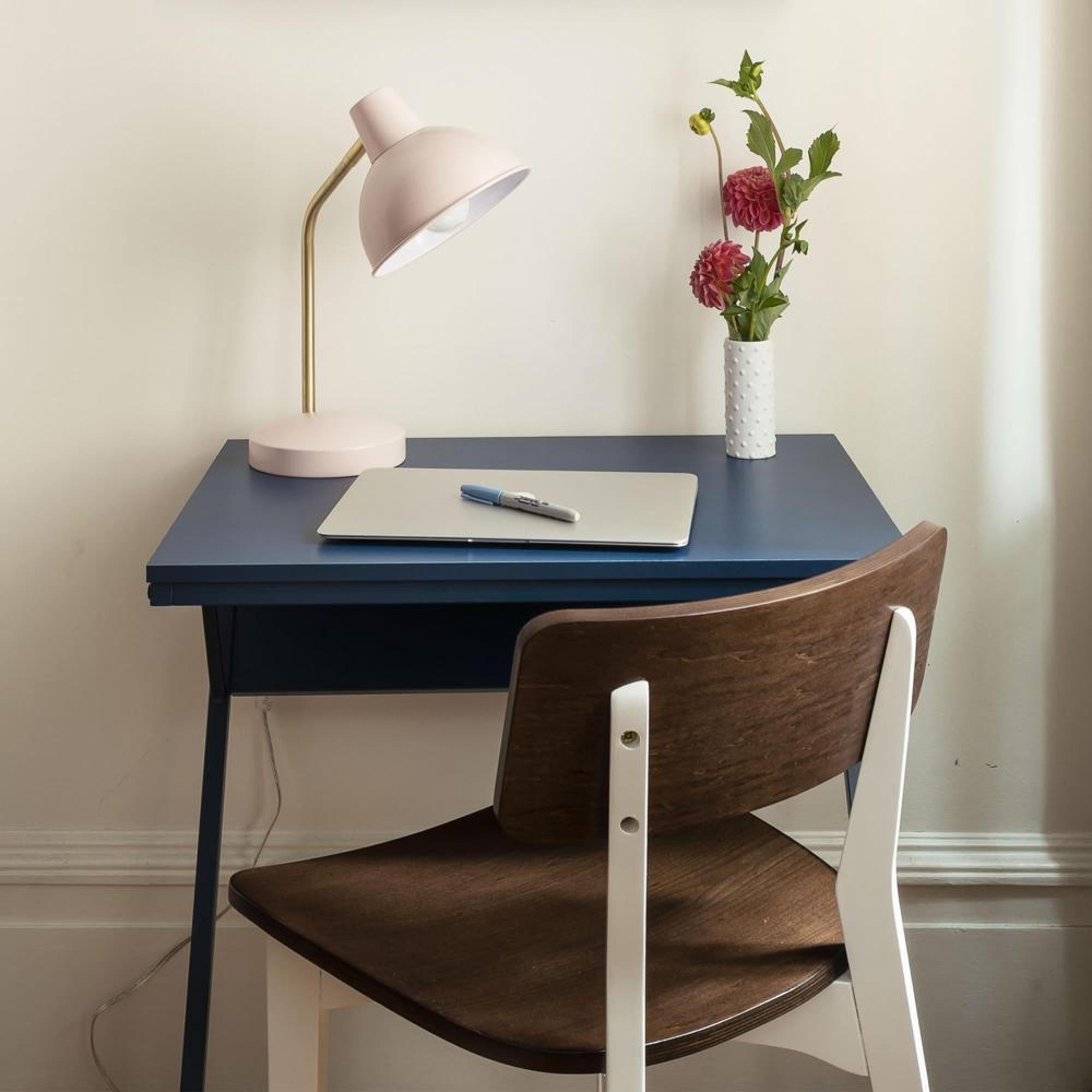 Product photograph of Alphason Novogratz Regal Blue Accent Table from Choice Furniture Superstore.