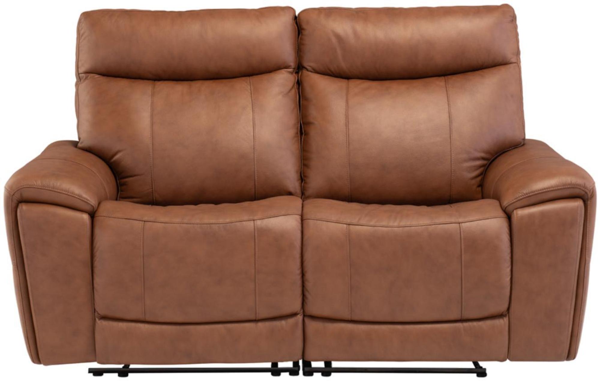 Product photograph of Danetti Vintage Blue Leather Electric Recliner Armchair from Choice Furniture Superstore.