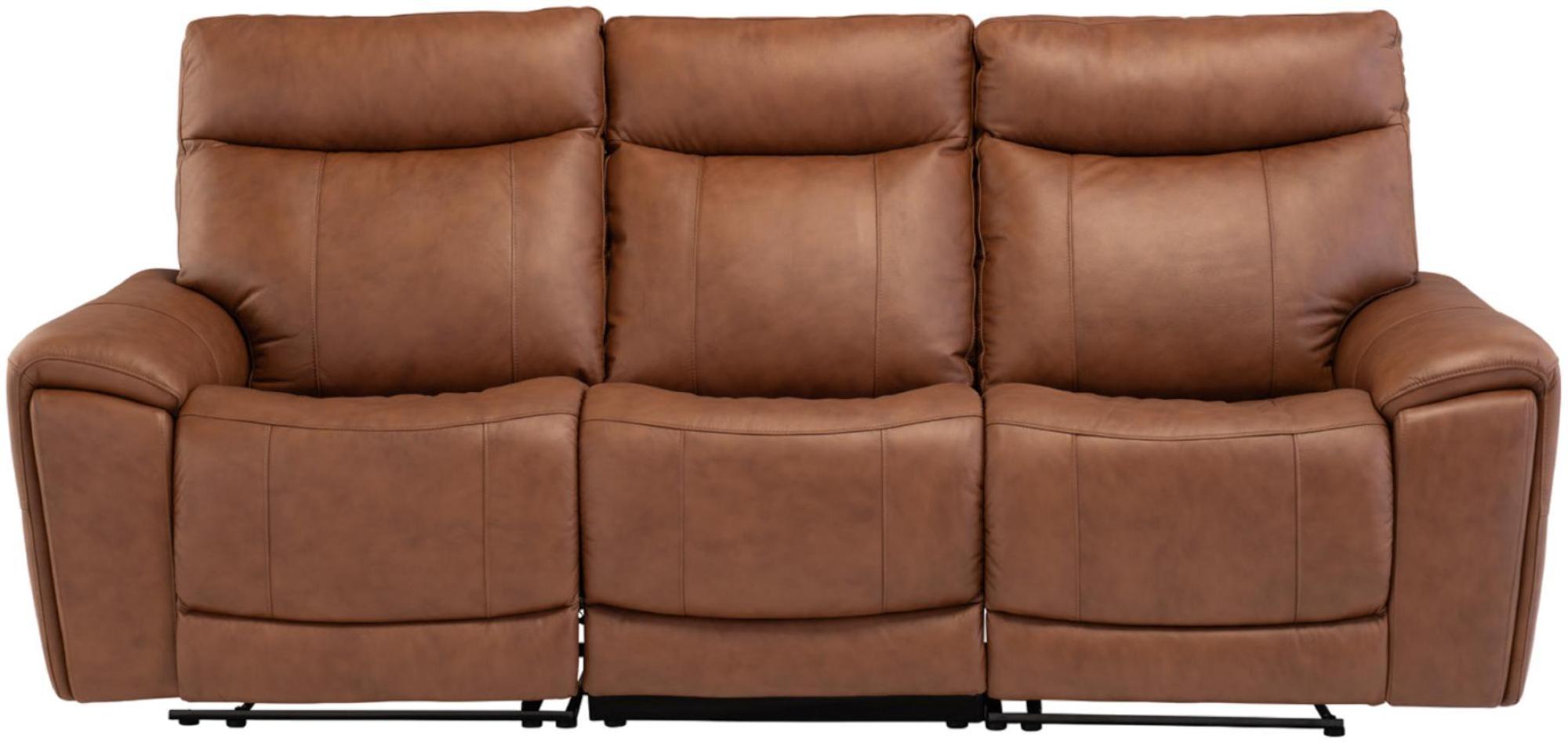 Product photograph of Danetti Vintage Blue Leather Electric Recliner Armchair from Choice Furniture Superstore.