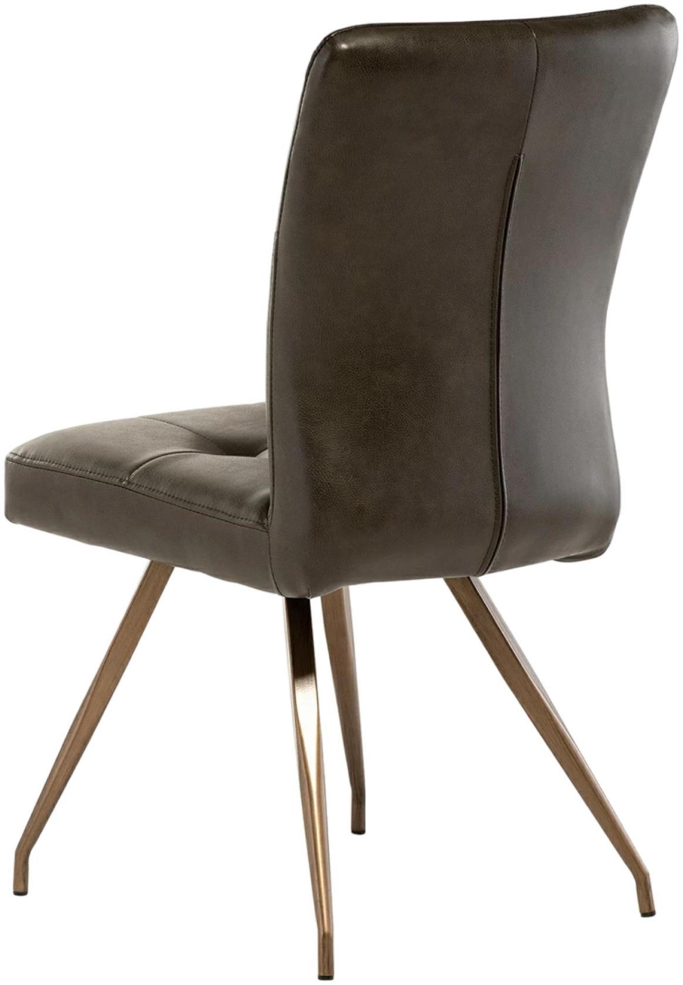 Product photograph of Kabana Dark Brown Dining Chair Sold In Pairs from Choice Furniture Superstore.