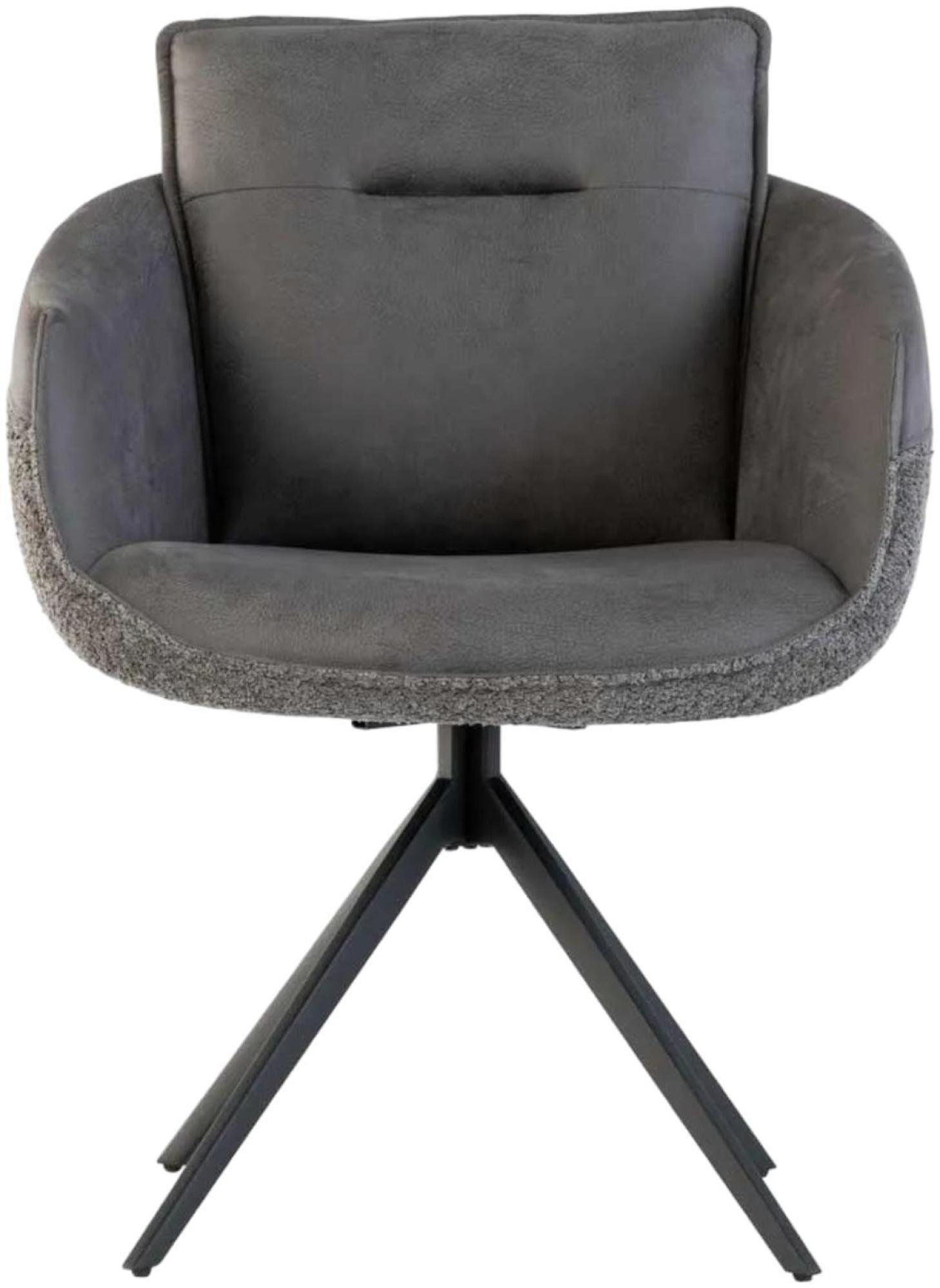 Product photograph of Laguna Grey Velvet Fabric Dining Chair Sold In Pairs from Choice Furniture Superstore.