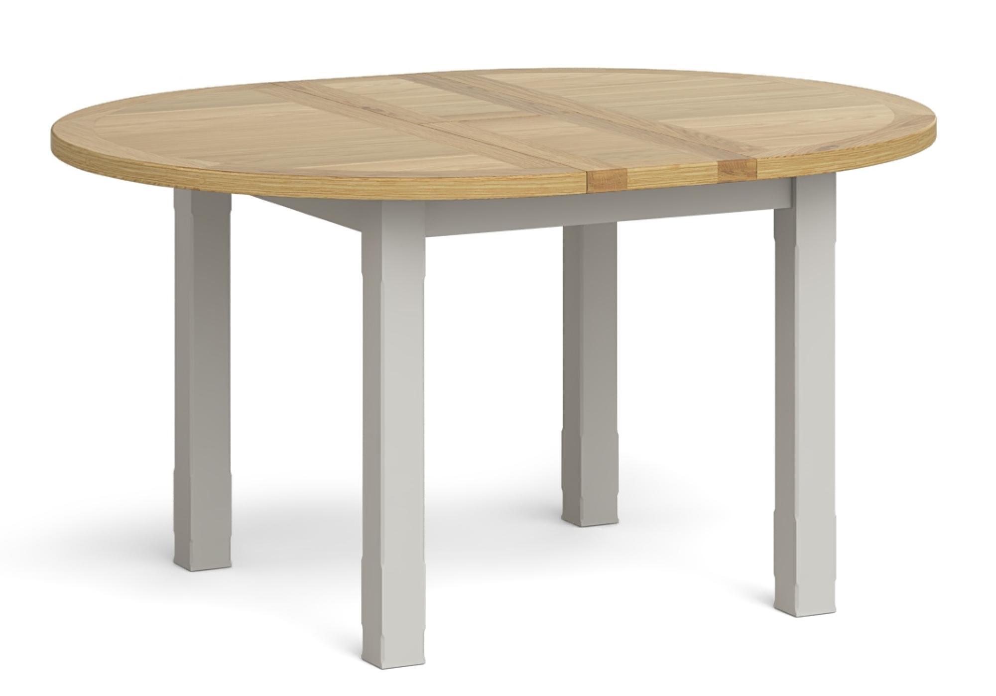 Product photograph of Guilford Grey 4-6 Seater Oval Extending Dining Table from Choice Furniture Superstore.