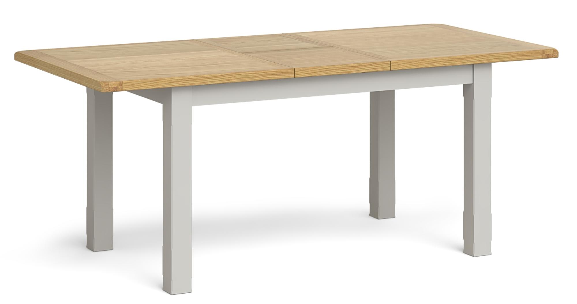 Product photograph of Guilford Country Grey And Oak 6 Seater Extending Dining Table from Choice Furniture Superstore.