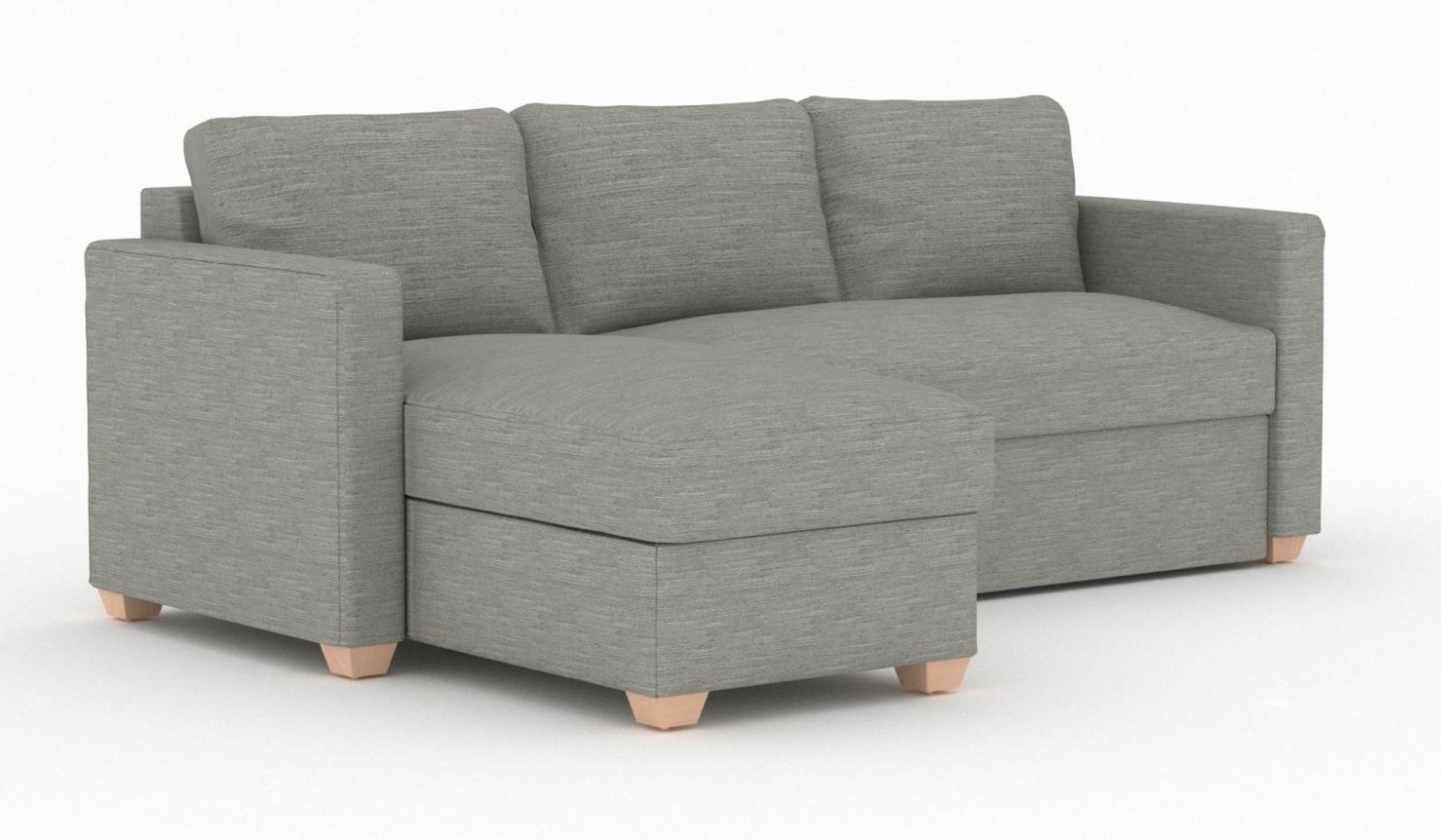 Product photograph of Oscar Dalton Steel Fabric Corner Sofa Bed from Choice Furniture Superstore.