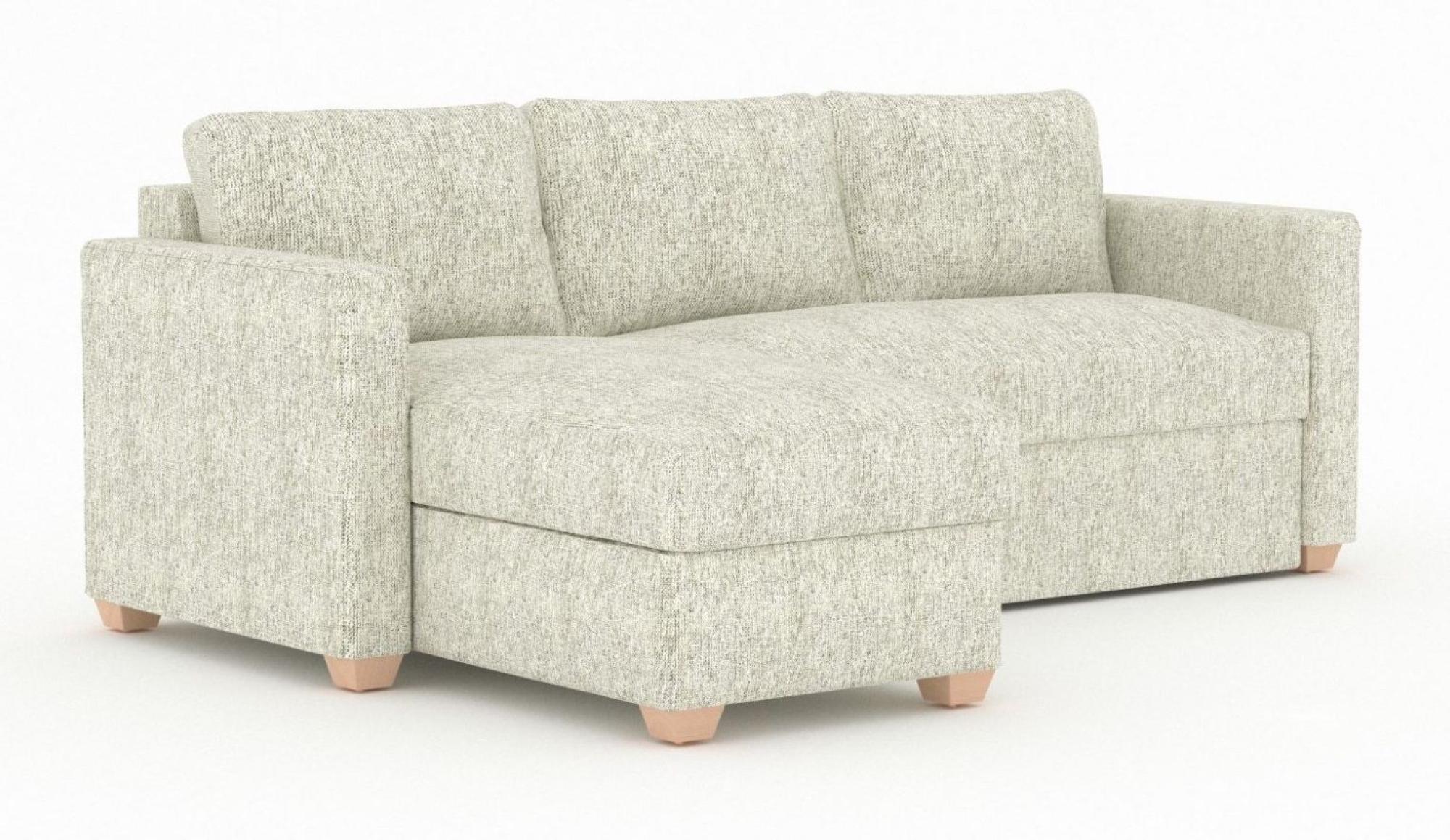 Product photograph of Oscar Piero Spring Fabric Corner Sofa Bed from Choice Furniture Superstore.