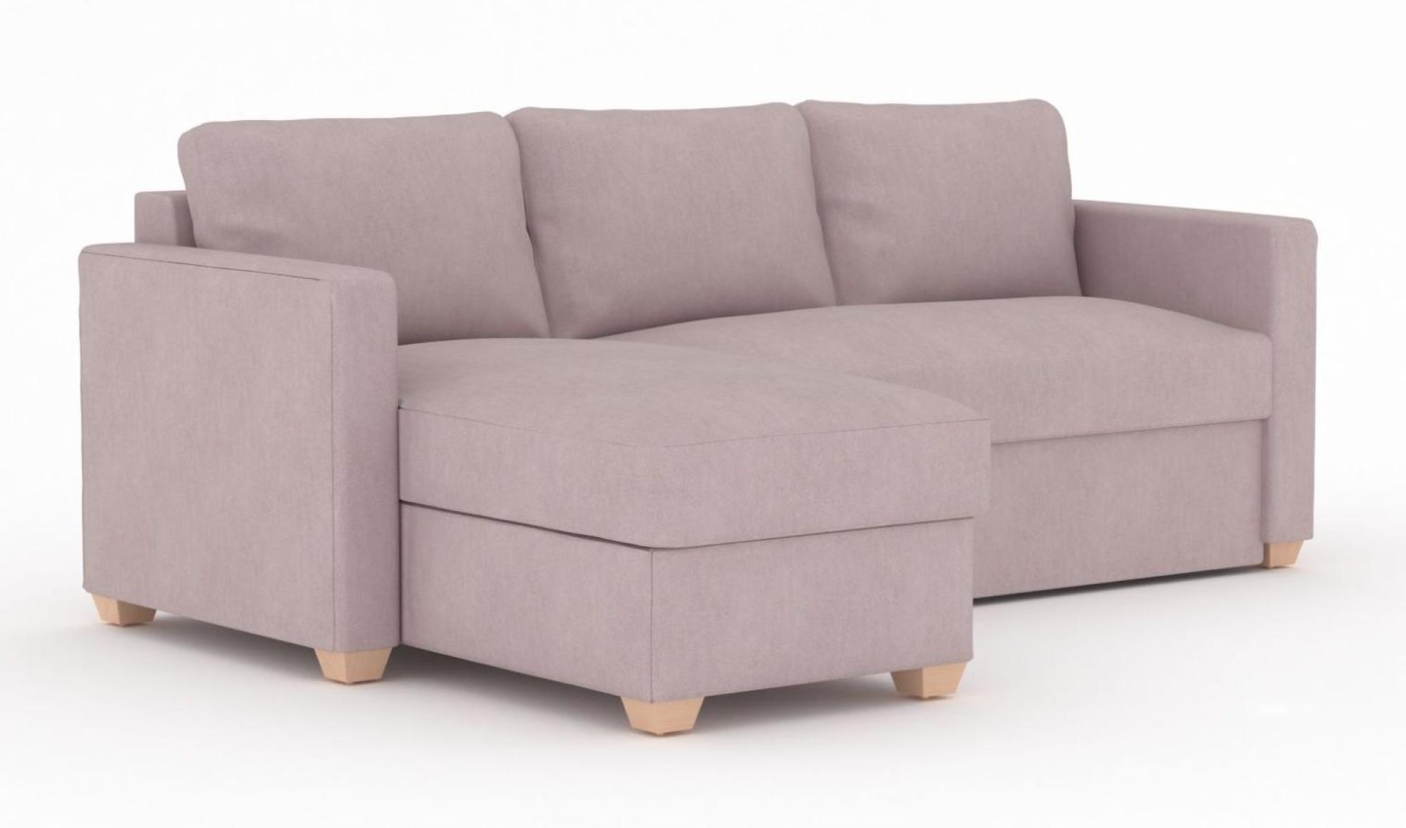 Product photograph of Oscar Sunningdale Heather Fabric Corner Sofa Bed from Choice Furniture Superstore.