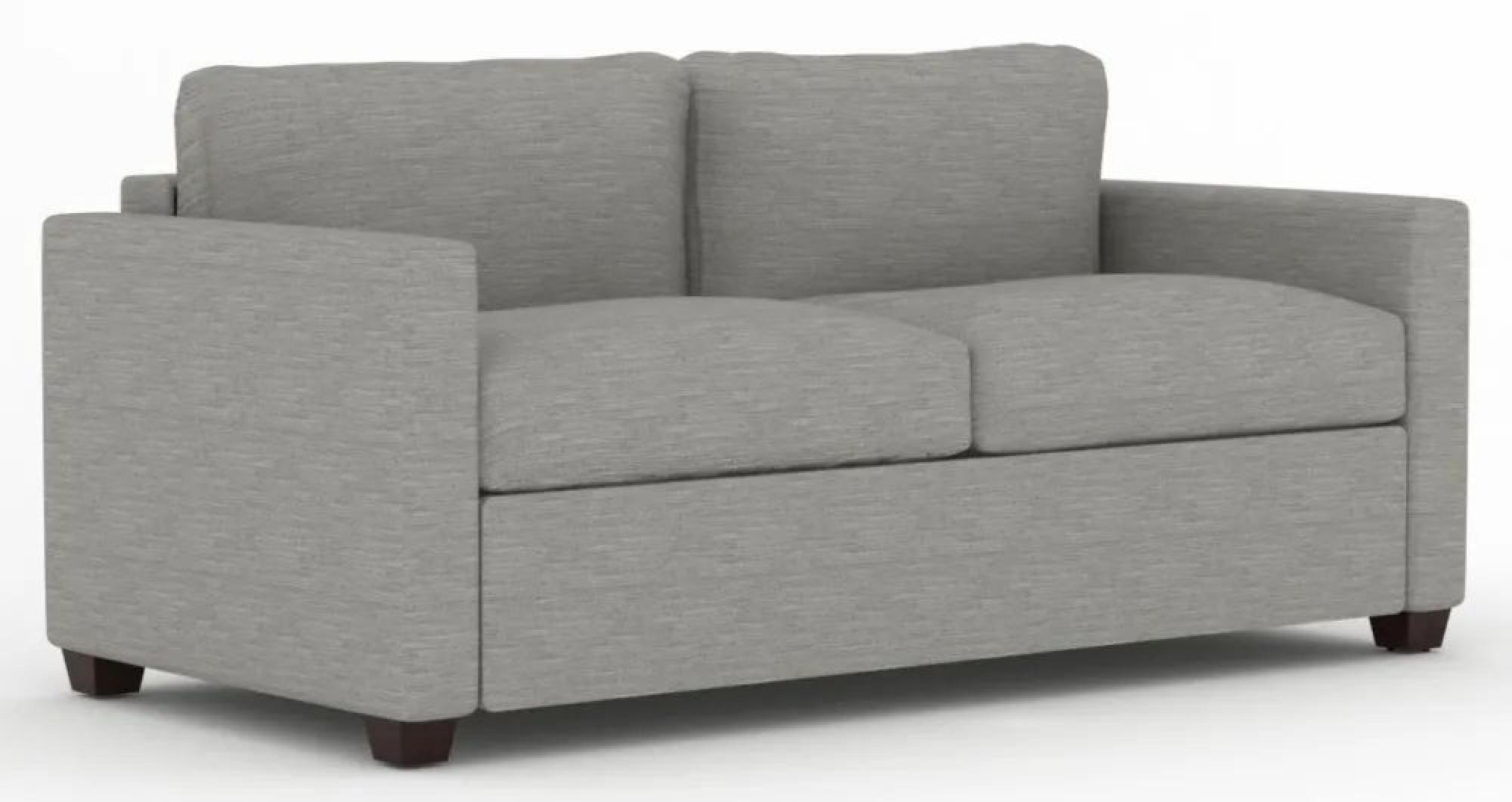 Product photograph of Elliot Dalton Steel Fabric 2 Seater Sofa Bed from Choice Furniture Superstore.